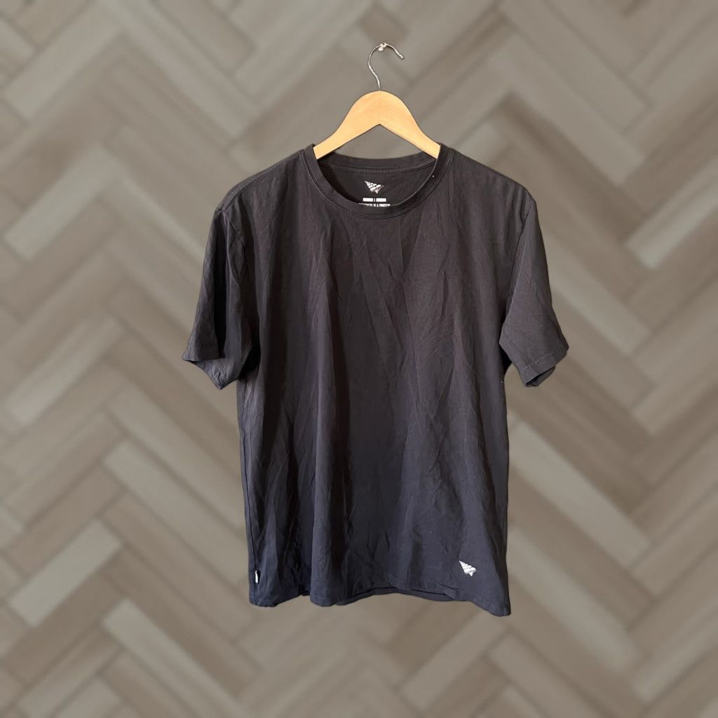 Vintage Paper Planes Greatness is a Process Mens Black Short Sleeve T-shirt L Size US L / EU 52-54 / 3 - 1 Thumbnail