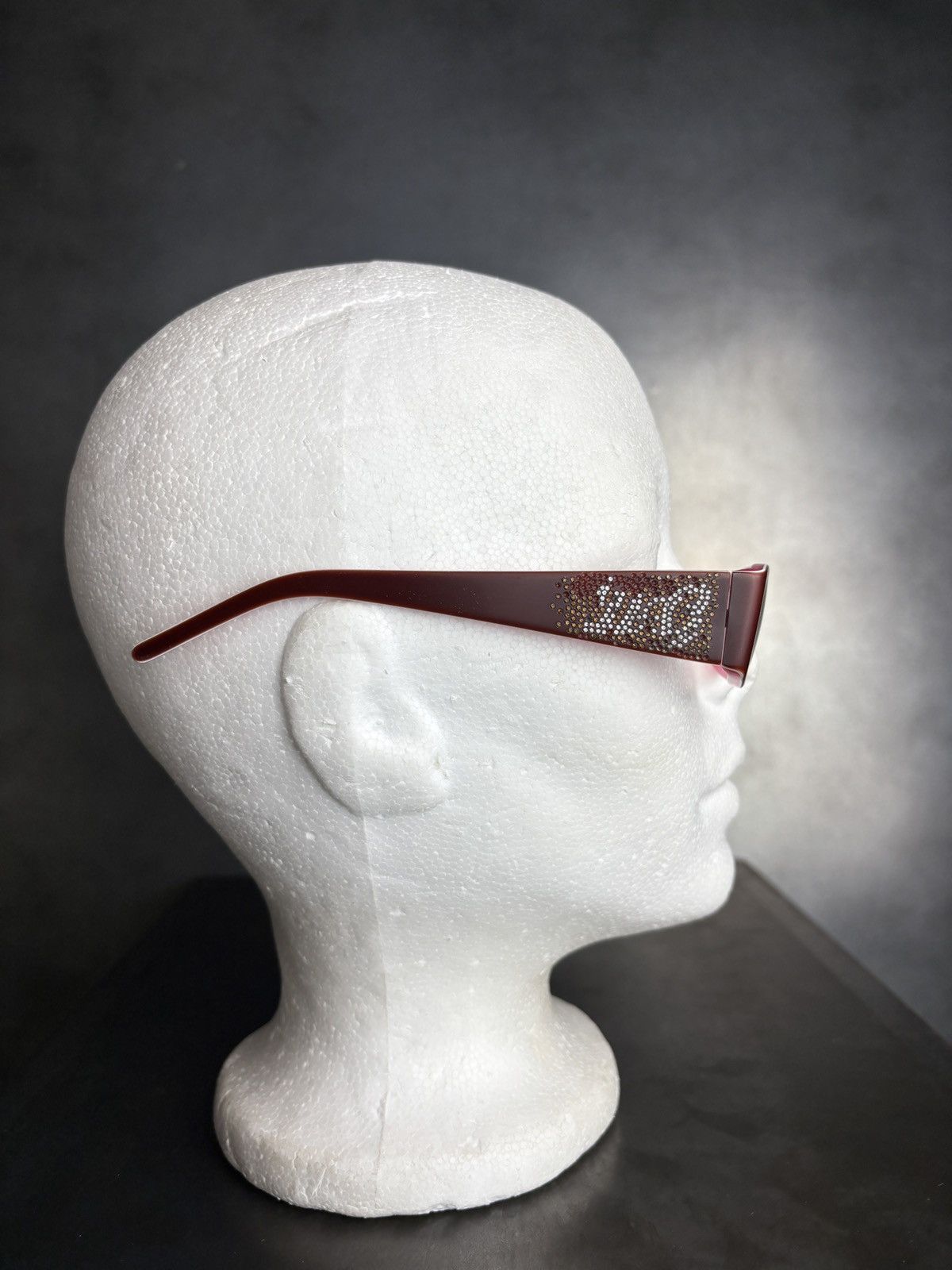 Dolce & Gabbana 2000s Dolce & Gabbana Glasses Frames Vintage Designer Strass Size ONE SIZE - 16 Thumbnail