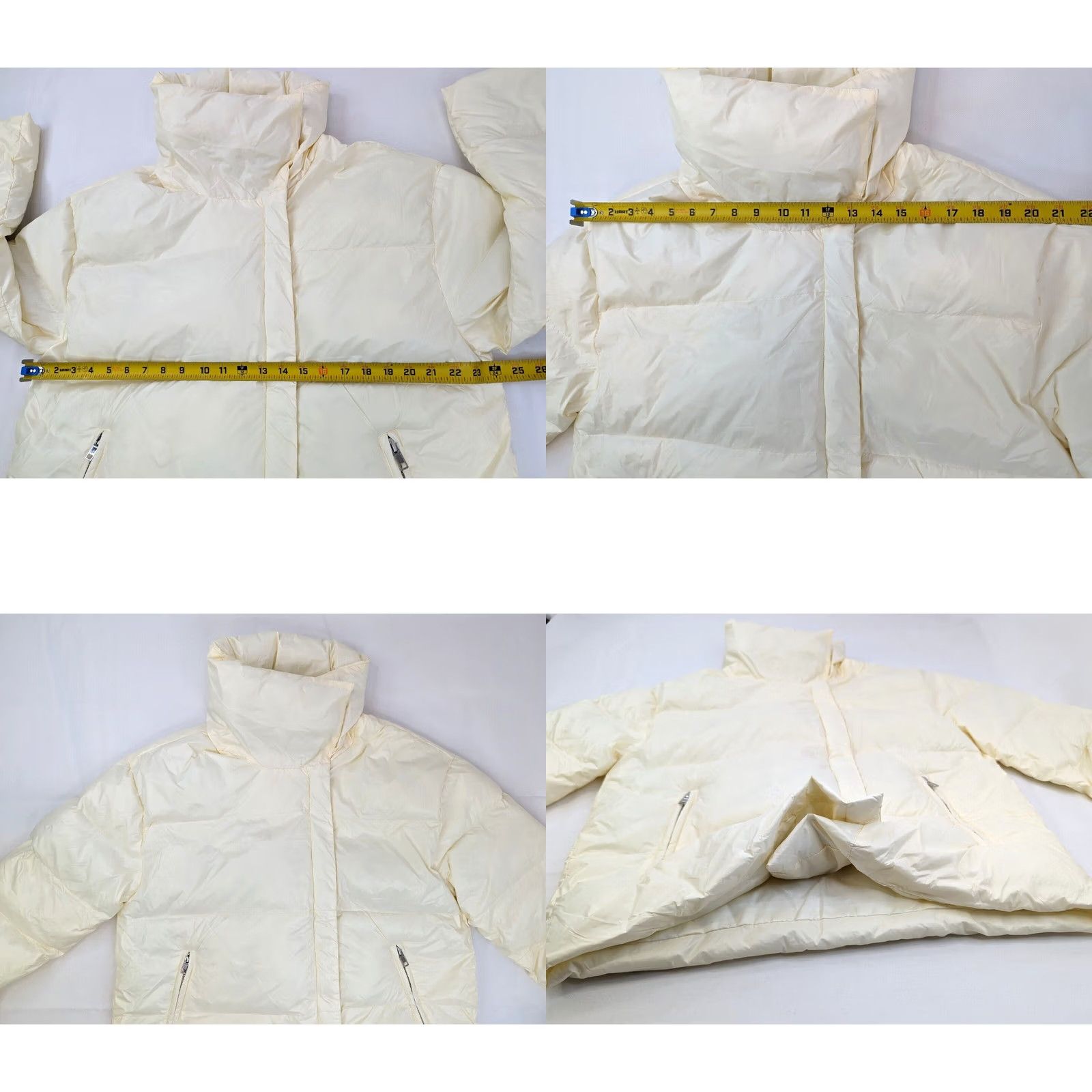 Vintage Walter Baker Genesis Cropped Puffer Jacket Women XL Bubble Full Zip Winter Size XL / US 12-14 / IT 48-50 - 8 Thumbnail
