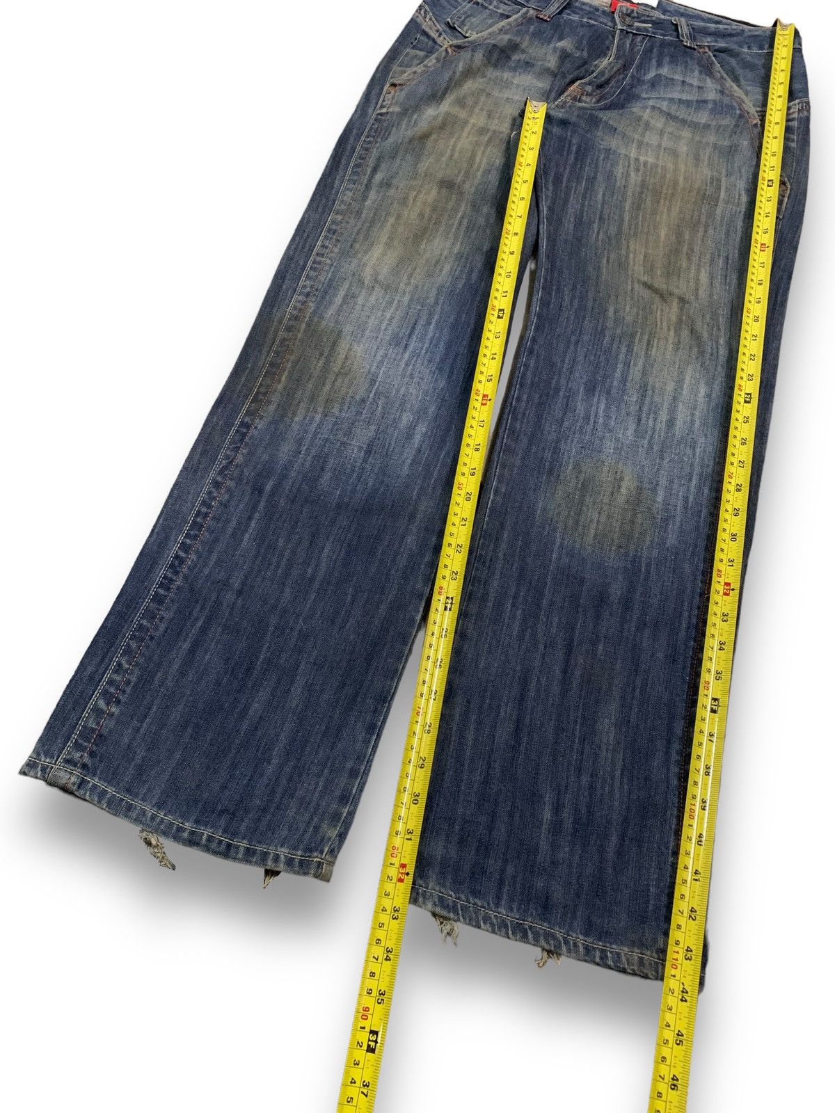 Ecko Unltd. Vintage Ecko Unltd Mud Wash Baggy Distressed Grunge Jeans Size US 34 / EU 50 - 17 Thumbnail