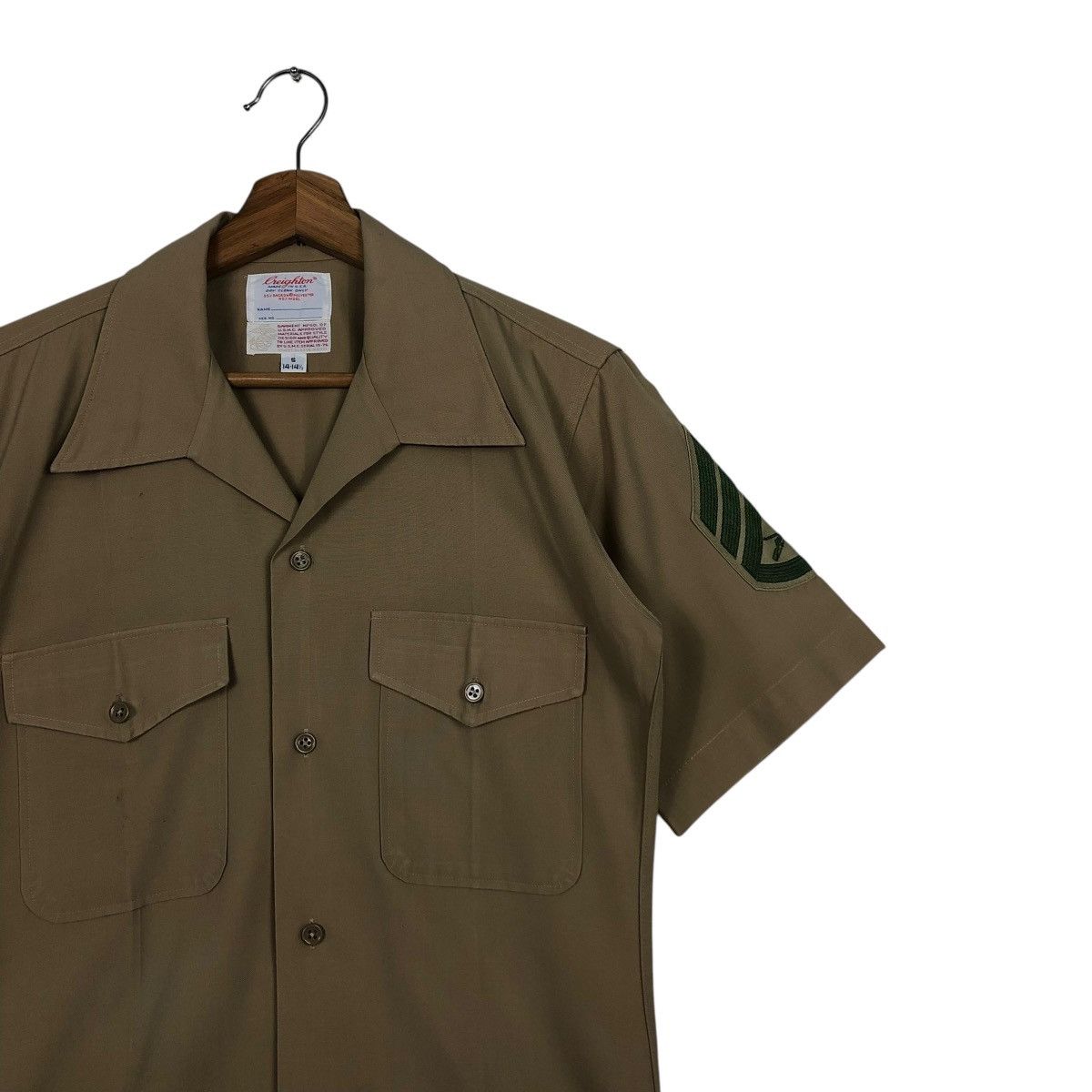 Vintage 🔥VINTAGE MILITARY WORK GARMENT MFGD USMC MADE IN USA Size US S / EU 44-46 / 1 - 6 Thumbnail