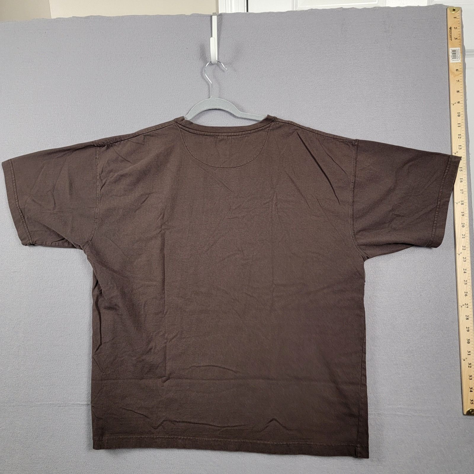Other Newport Blue Graphic Beer O Clock Brown Tshirt Sz XXL (416) Size US XXL / EU 58 / 5 - 6 Thumbnail
