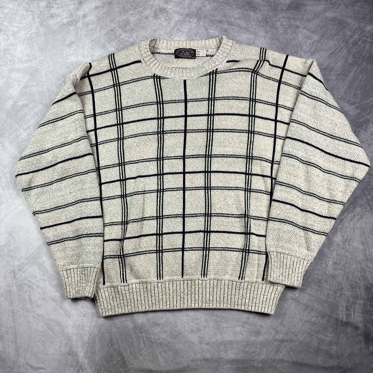 Designer Vintage knit sweater Size L / US 10 / IT 46 - 1 Thumbnail