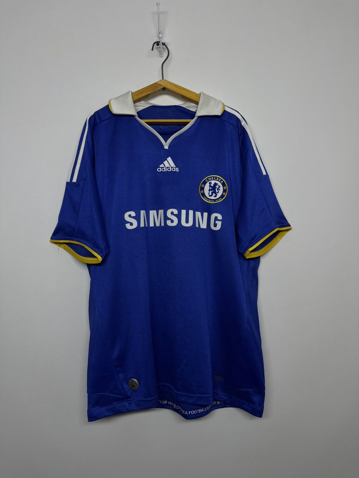 Vintage Chelsea football shirt 2013 Adidas Soccer Jersey