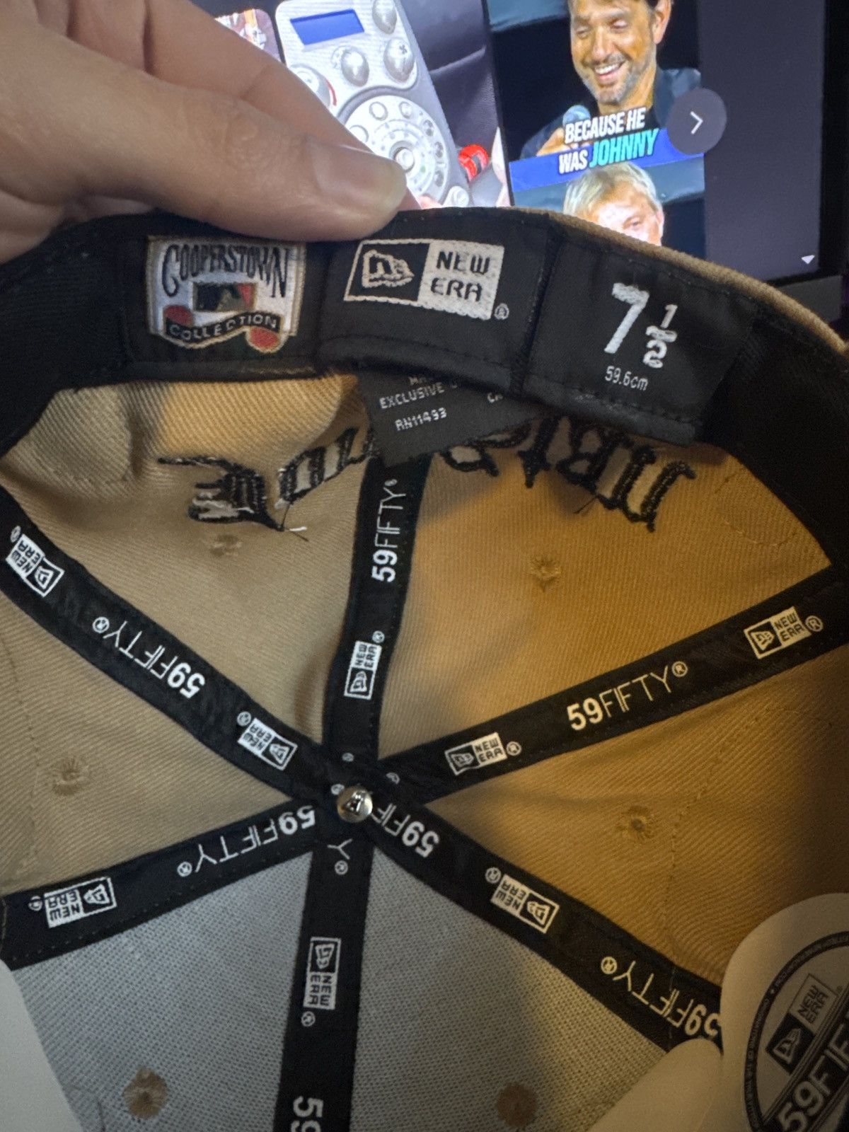 Jon Stan NYC (7 1/2) New Era Chicago White Sox x JON STAN