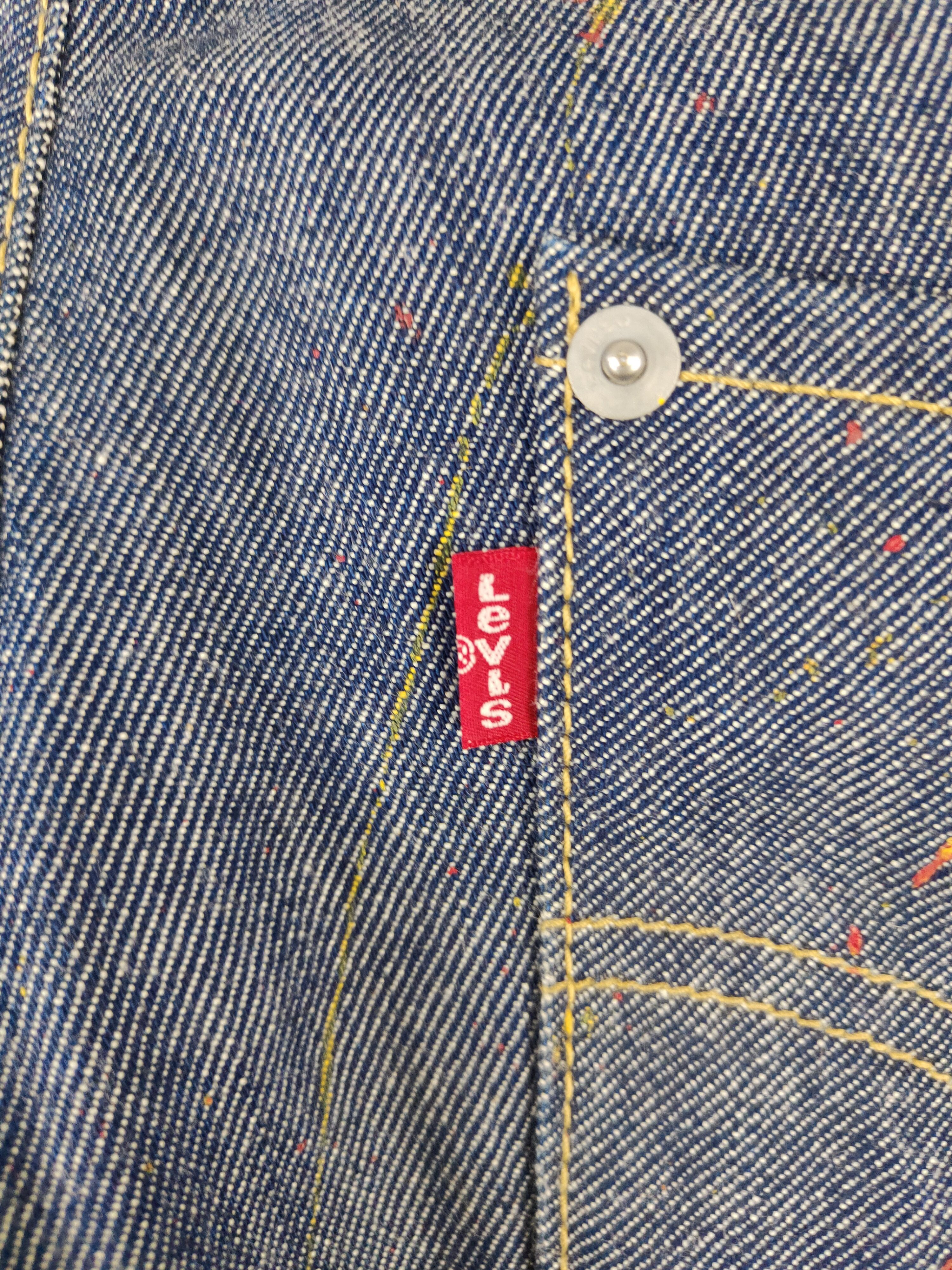 Levi's Levi's Engineered painted Comisen Ripped denim Jeans #W2092 Size US 30 / EU 46 - 11 Thumbnail