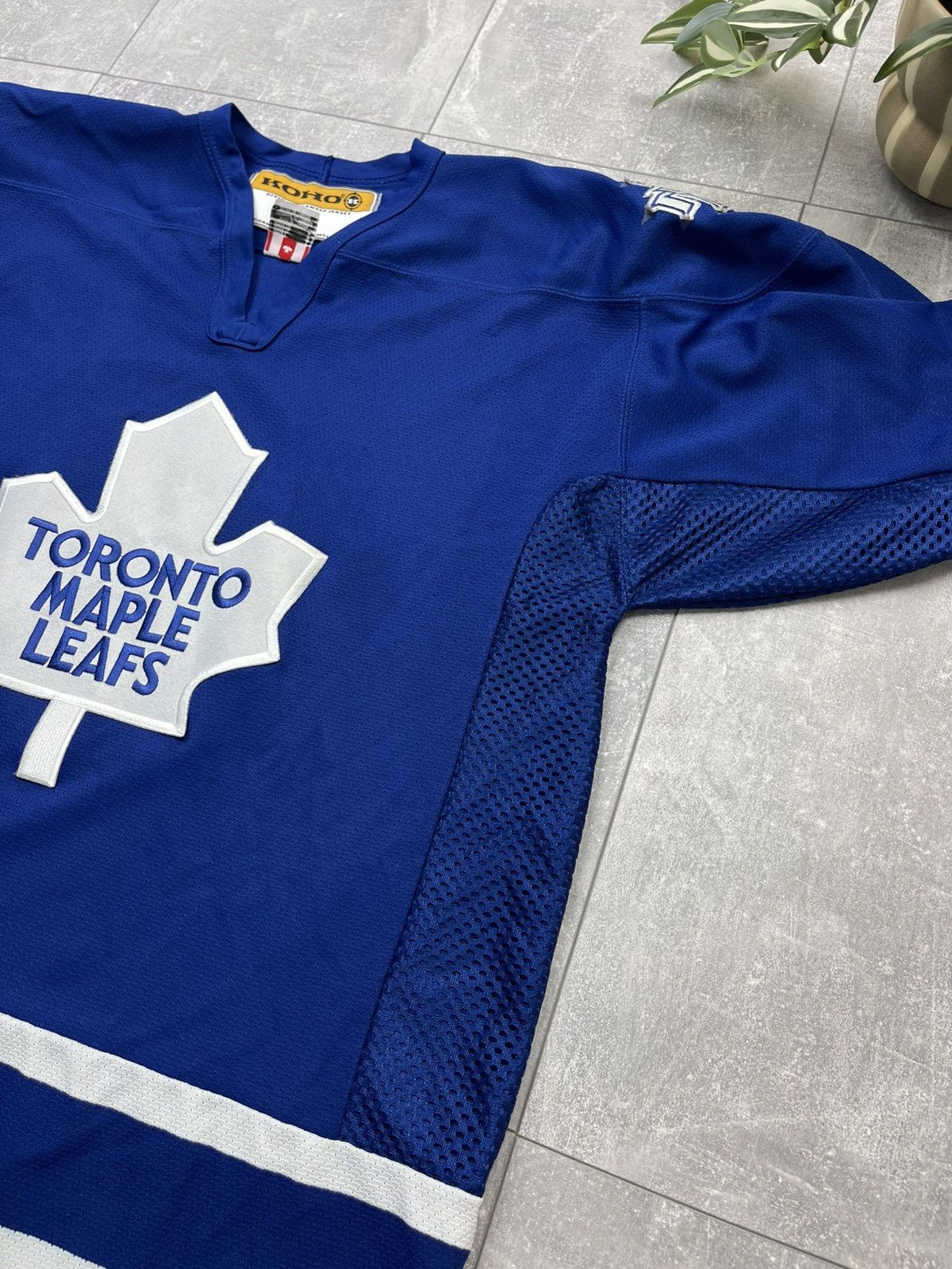 NHL Vintage 90s Koho Toronto Maple Leafs NHL Blanked Jersey Size US L / EU 52-54 / 3 - 8 Thumbnail