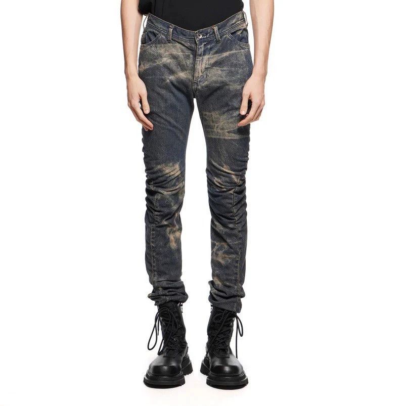Julius Julius 7 Saber Spiral 10oz Dark Wash Jeans 1/2/3 Size US 30 / EU 46 - 9 Thumbnail