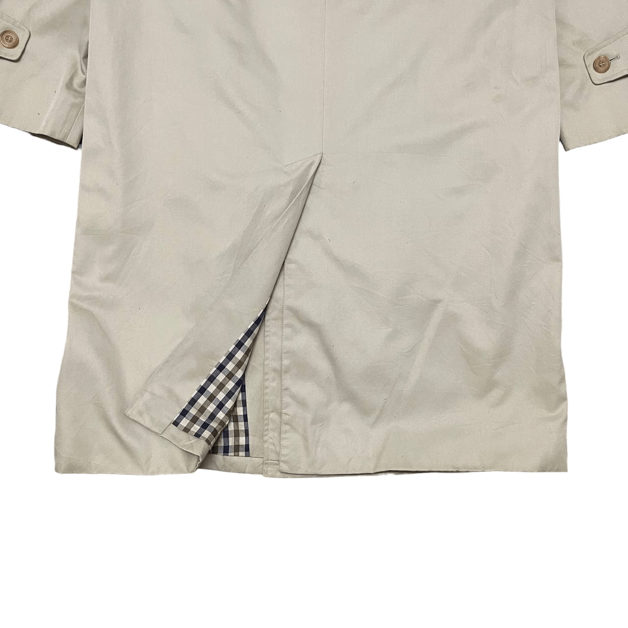 Aquascutum Vintage Aquascutum of London Trench Coat Checkered Size US M / EU 48-50 / 2 - 17 Thumbnail