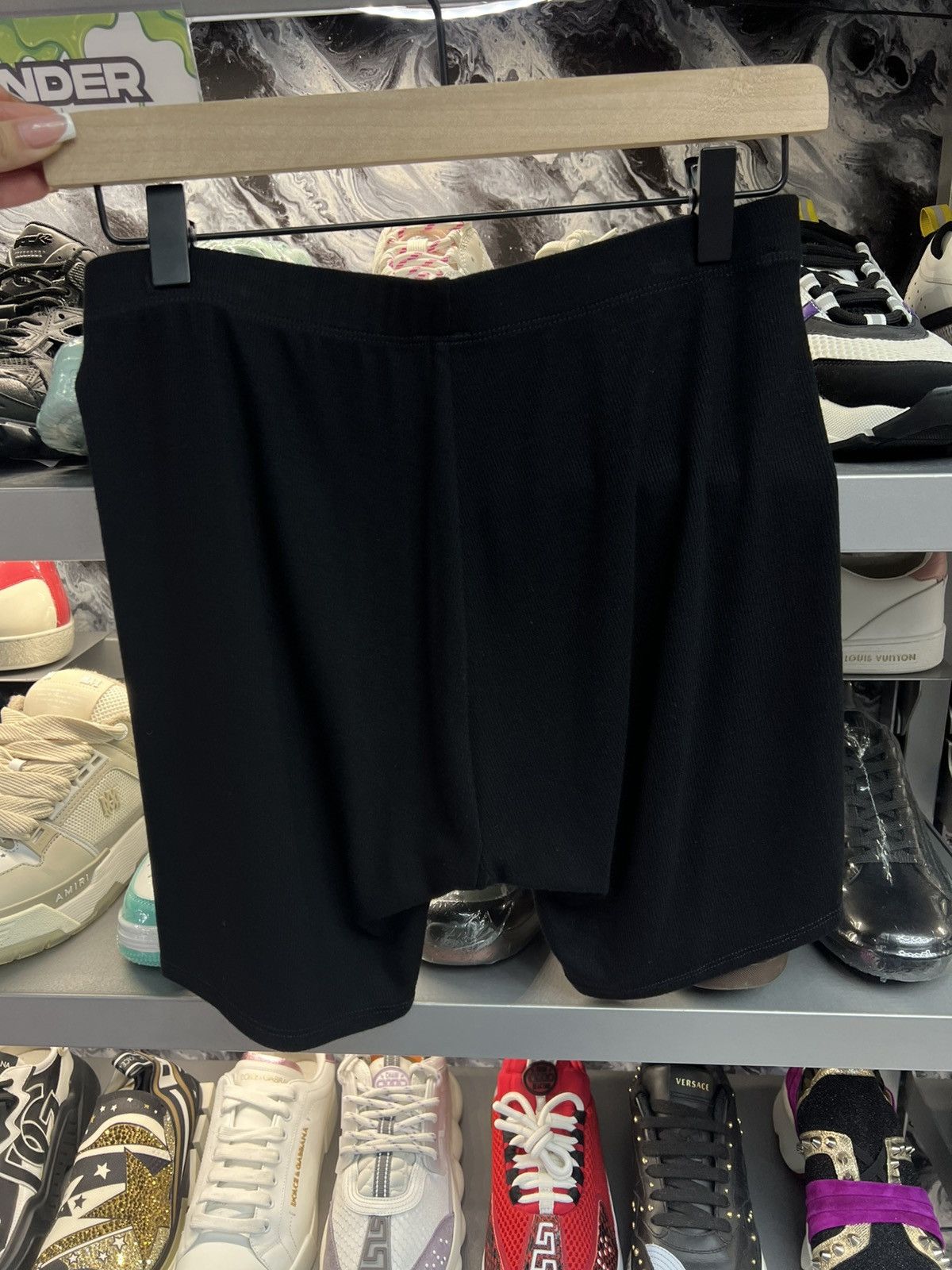 Chrome Hearts Chrome Hearts Black Biker Shorts Size 28" / US 6 / IT 42 - 2 Thumbnail