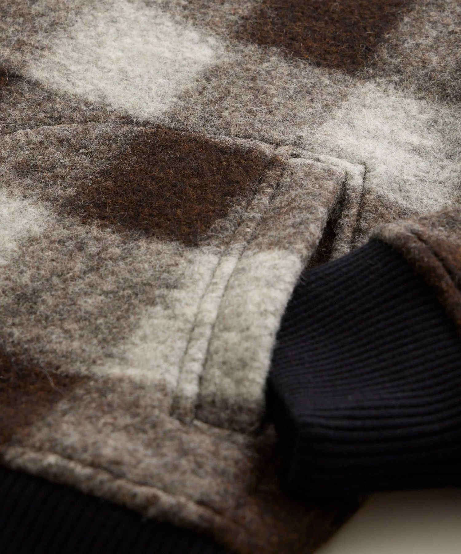 Todd Snyder Todd Snyder Brushed Buffalo Check Wool Blend Bomber Jacket Size US M / EU 48-50 / 2 - 4 Thumbnail