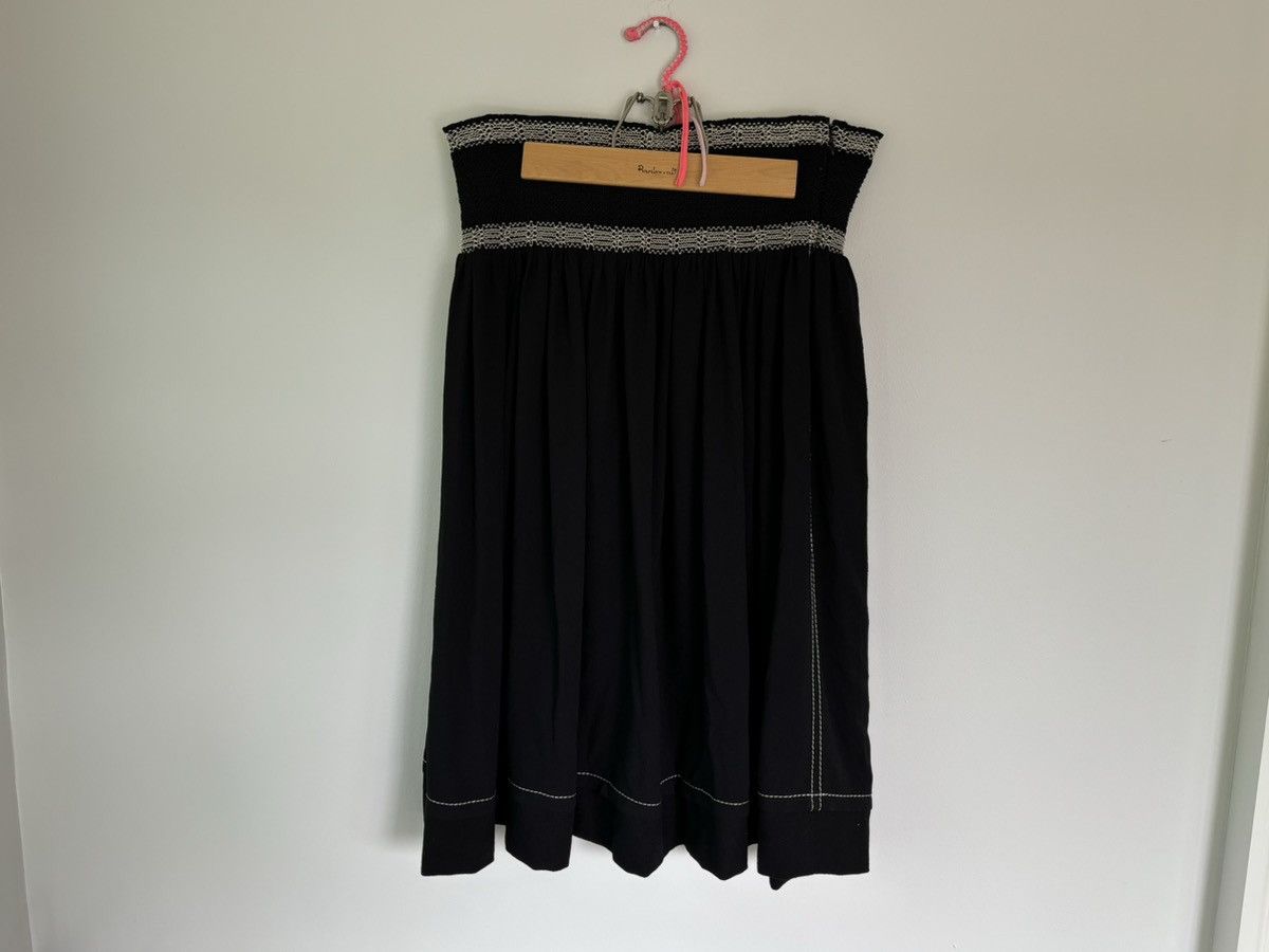 Prada S/S 2014 Prada Skirt Elastic Acetate Maxi Skirt Contrast 48 Size 34" / US 12 / IT 48 - 19 Thumbnail