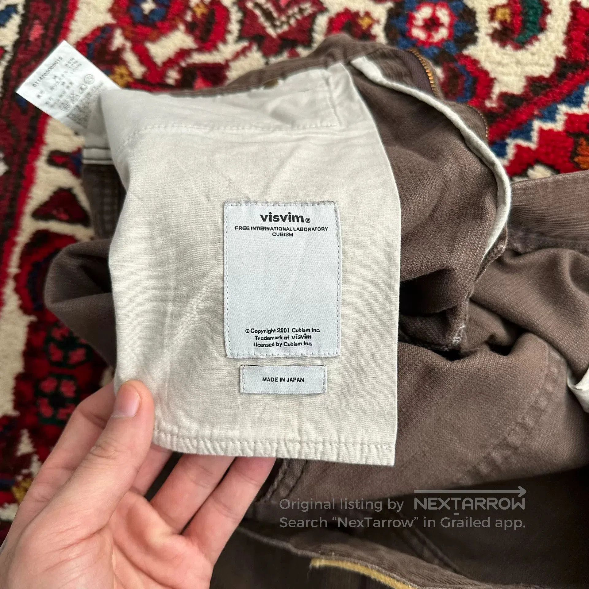 Visvim visvim 14aw fluxus 03 corduroy pants. Size US 26 / EU 42 - 7 Thumbnail