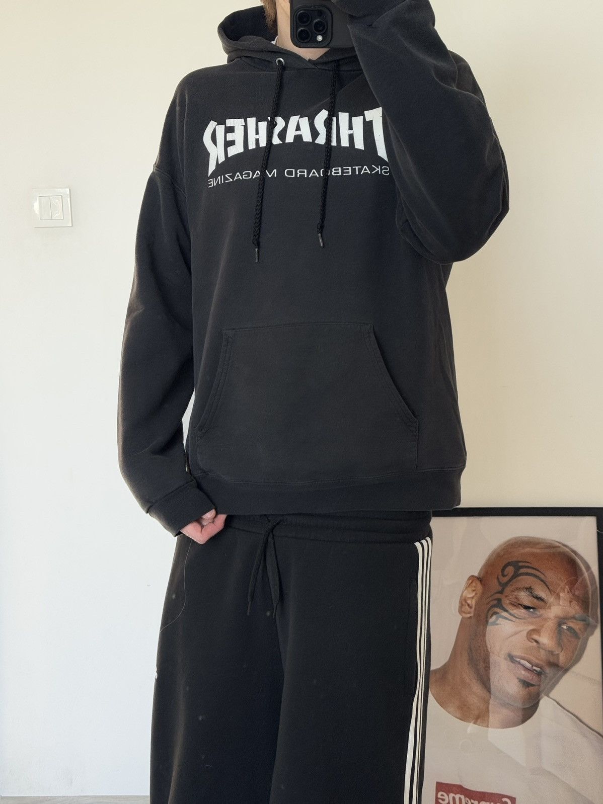 JNCO Vintage Thrasher Skate And Destroy Oversized Boxy Fit hoodie Size US M / EU 48-50 / 2 - 19 Thumbnail
