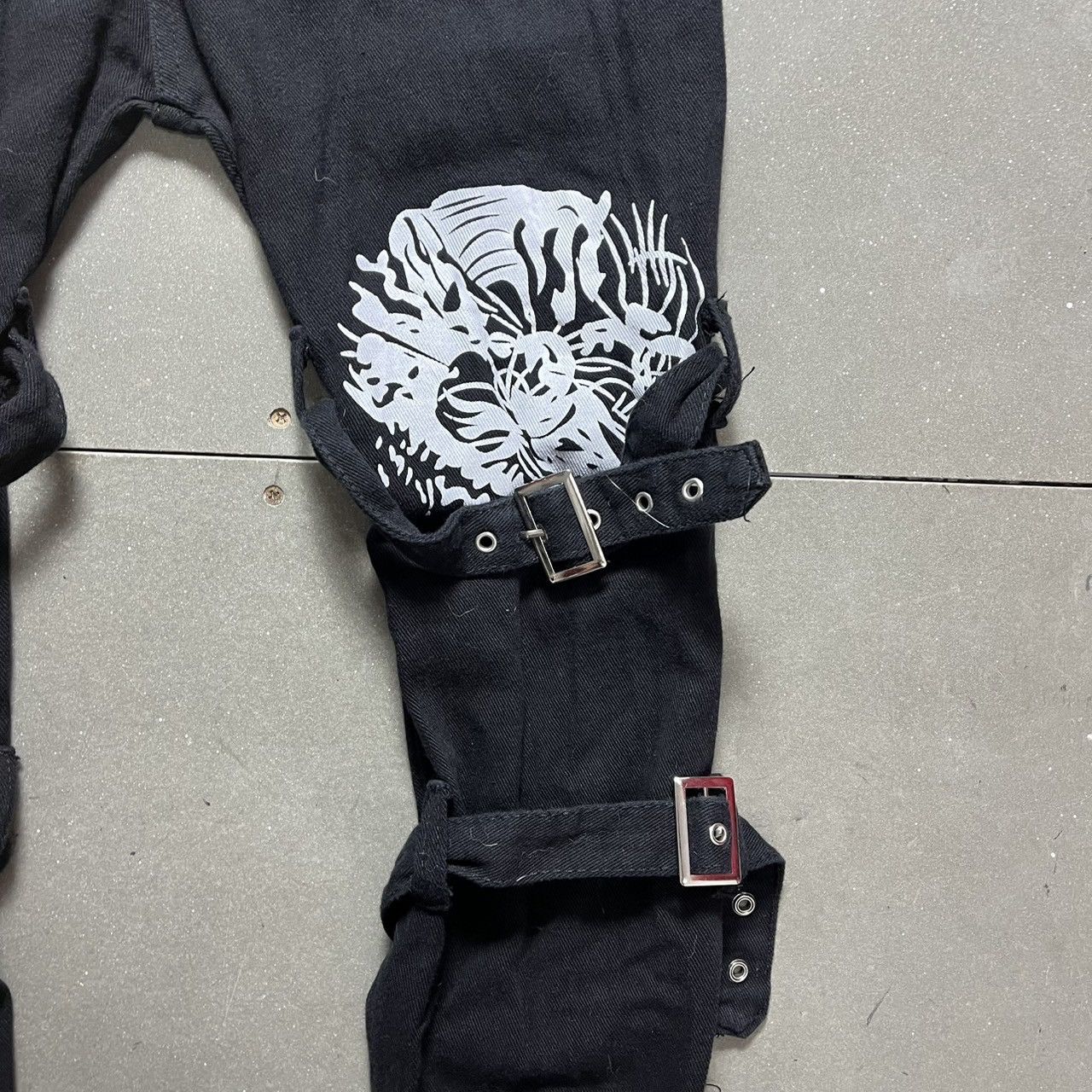 Japanese Brand × Le Grande Bleu (L.G.B.) SLP Jeans Japanese Brand Bondage Jeans Size 31" - 6 Thumbnail