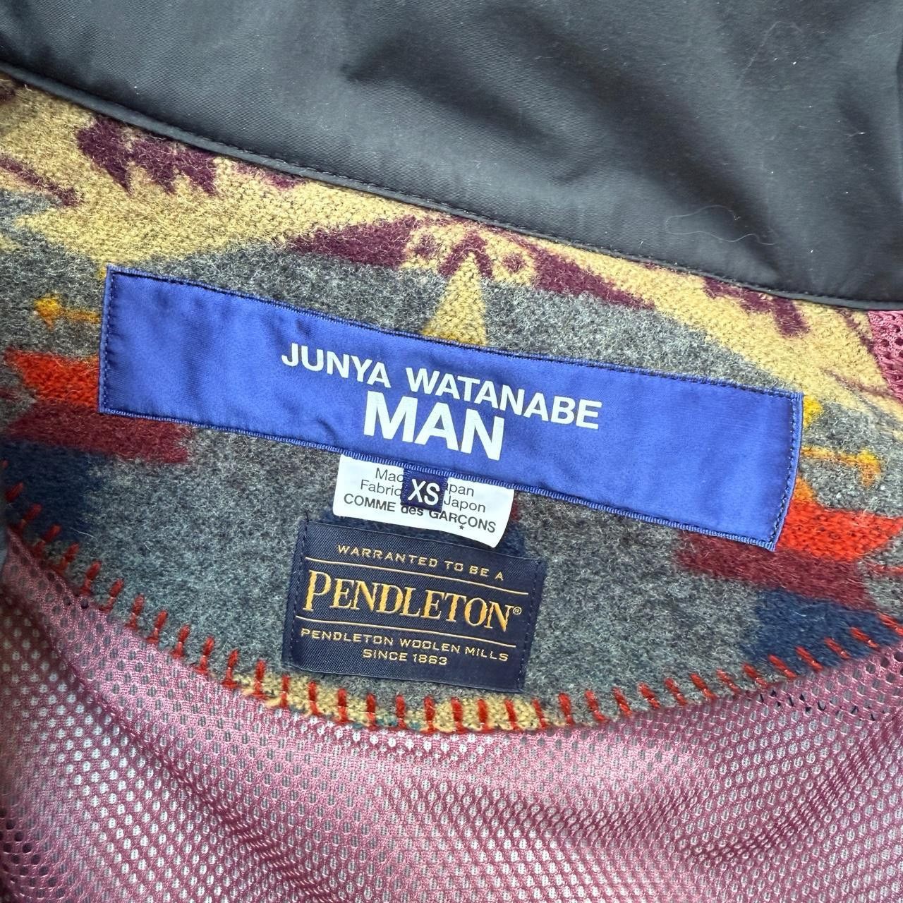 Comme des Garcons Junya Watanabe Comme Des Garcons Pendleton Jacket Parka Size US M / EU 48-50 / 2 - 7 Thumbnail