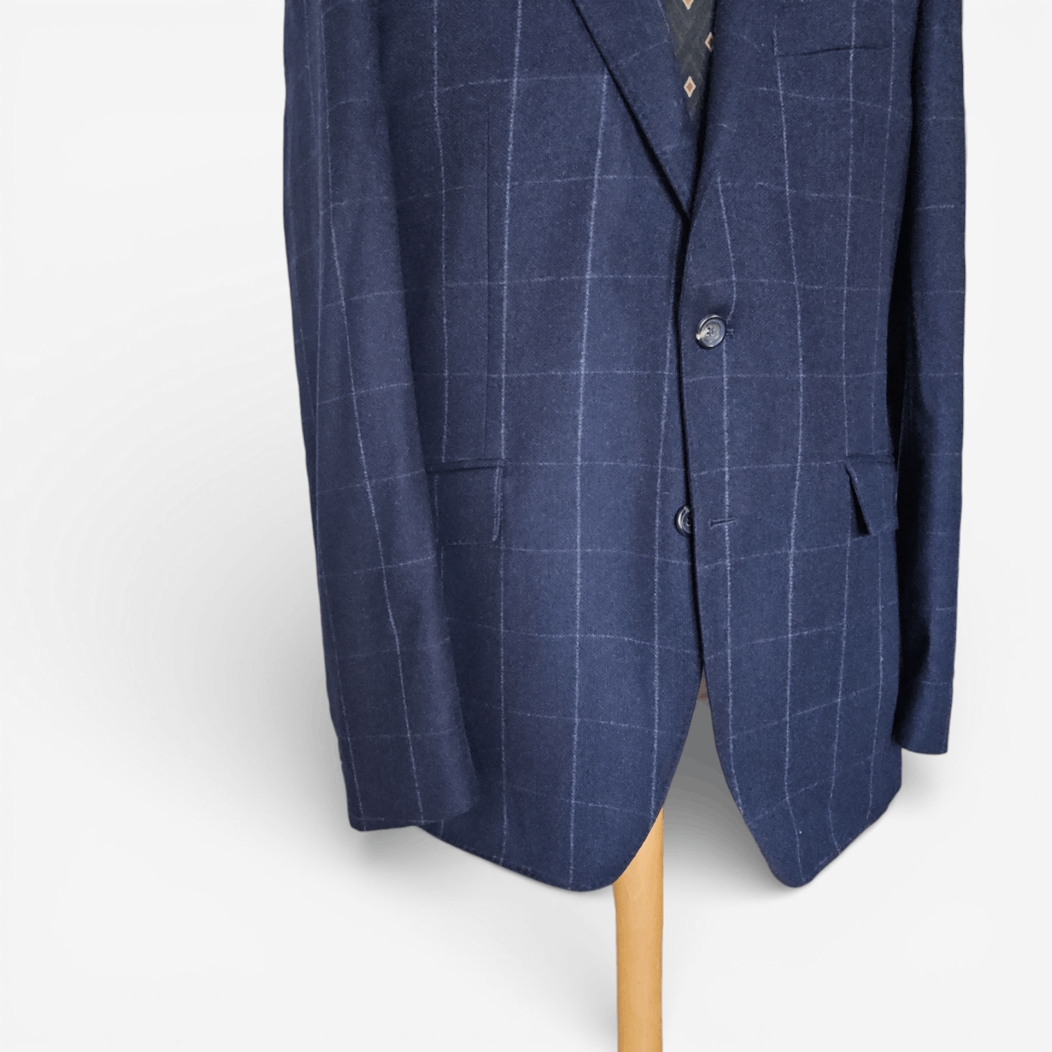 Hackett Hackett Savile Row Striped Blazer Jacket Wool Cashmere Size 42L - 4 Thumbnail