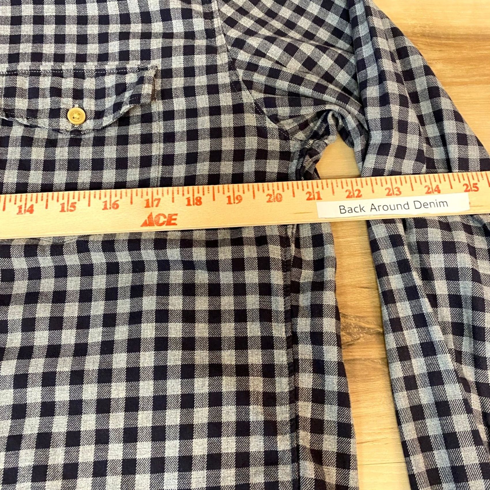 J.Crew J.Crew Work Shirt Mens Button-Down Plaid Twill Long Sleeve Casual Medium Gray Size US M / EU 48-50 / 2 - 7 Thumbnail