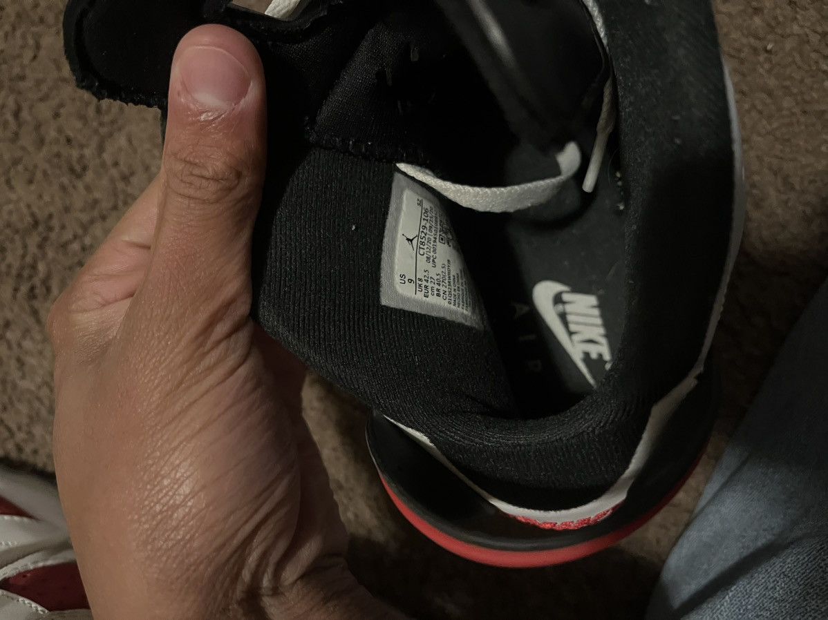 Nike 2021 Air Jordan 6 Retro OG 'Carmine' 2021 Size US 9 / EU 42 - 9 Thumbnail
