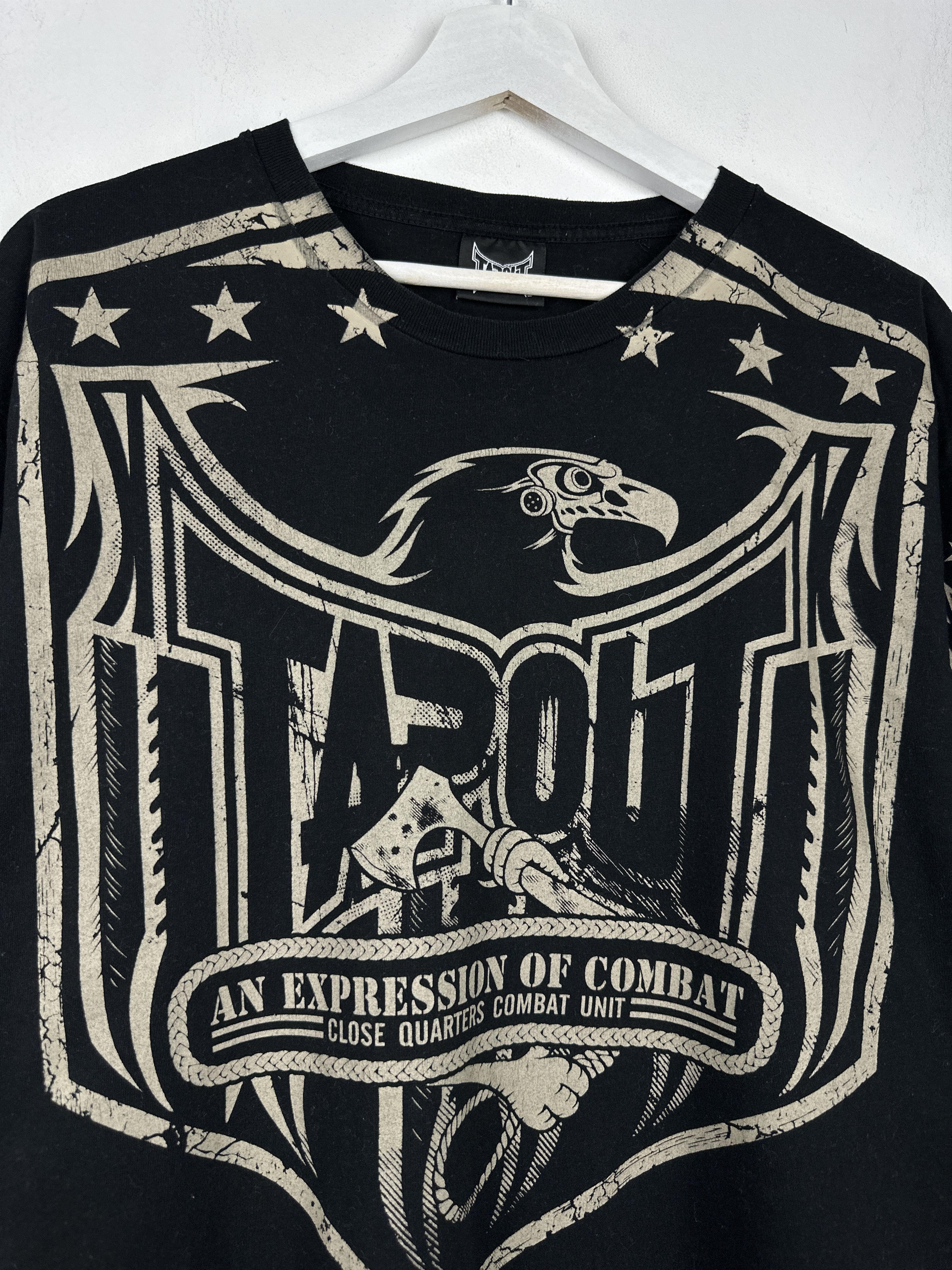 Tapout Y2K Tapout Affliction Tribal Skull Opium Avant Garde T Shirt Size US L / EU 52-54 / 3 - 3 Thumbnail