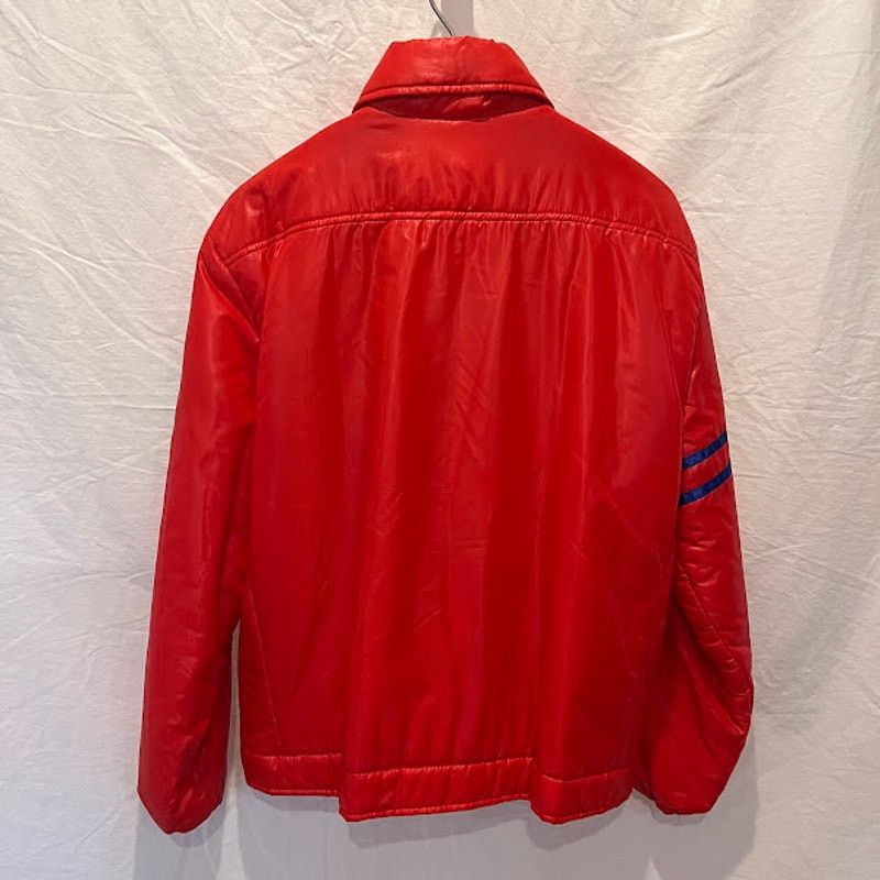 Vintage Vintage Strolz Ski Jacket Red Quilted Zippers 70s 80s Nylon Size US M / EU 48-50 / 2 - 3 Thumbnail