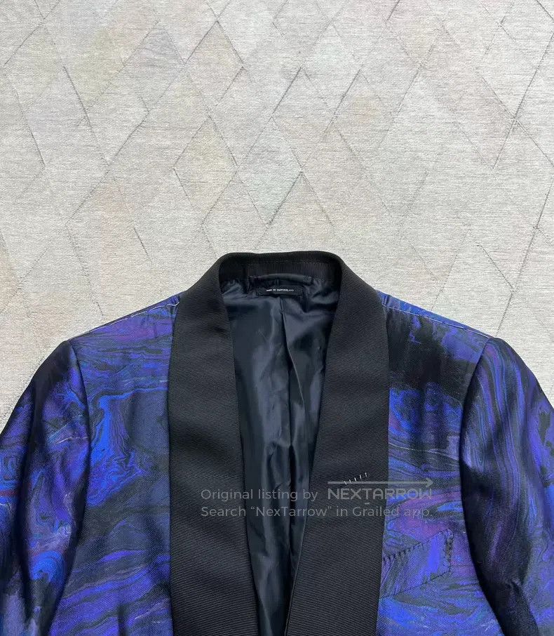 Tom Ford Tom Ford Handmade cocktail suit, 100% mulberry silk, lined Size 48L - 2 Thumbnail