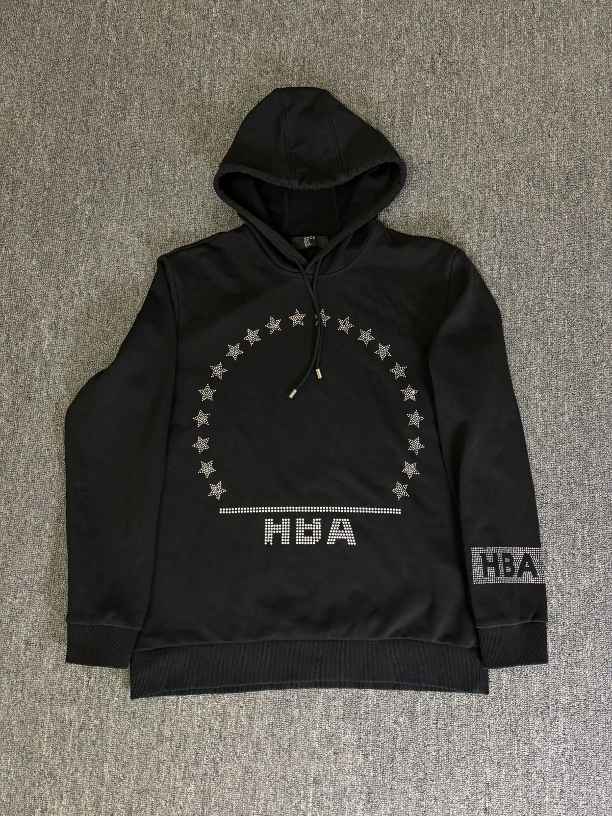 Hood By Air Hood by air crystals black hoodie Size US XL / EU 56 / 4 - 6 Thumbnail