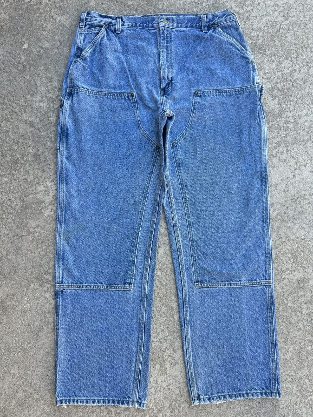 Carhartt × Vintage Carhartt B73 Double Knee Carpenter Pant Size US 38 / EU 54 - 1 Thumbnail