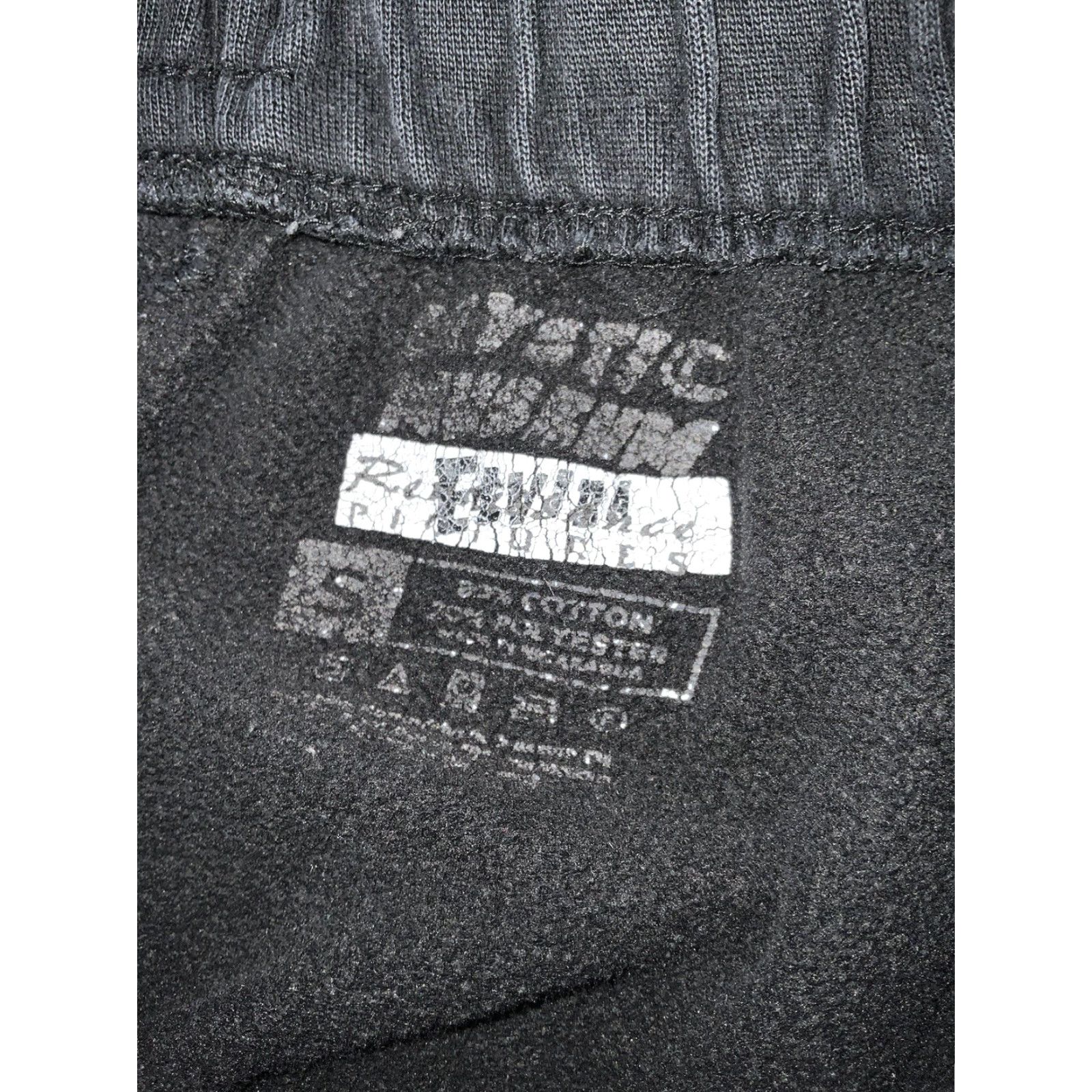 Vintage VINTAGE Mystic Museum Elvira Horror Art Spider Graphic Black Jogger Sweatpants Sz. S Mens Jogger Pants S Black Spider Graphic Activewear 90s Theme Size US 29 - 4 Thumbnail