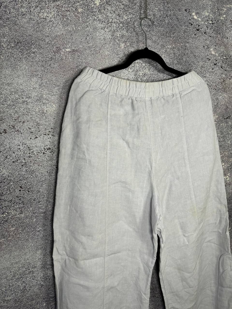 Japanese Brand × OSKA Vintage Japanese OSKA Linen Big Pants Buggy Style Size 32" / US 10 / IT 46 - 18 Thumbnail