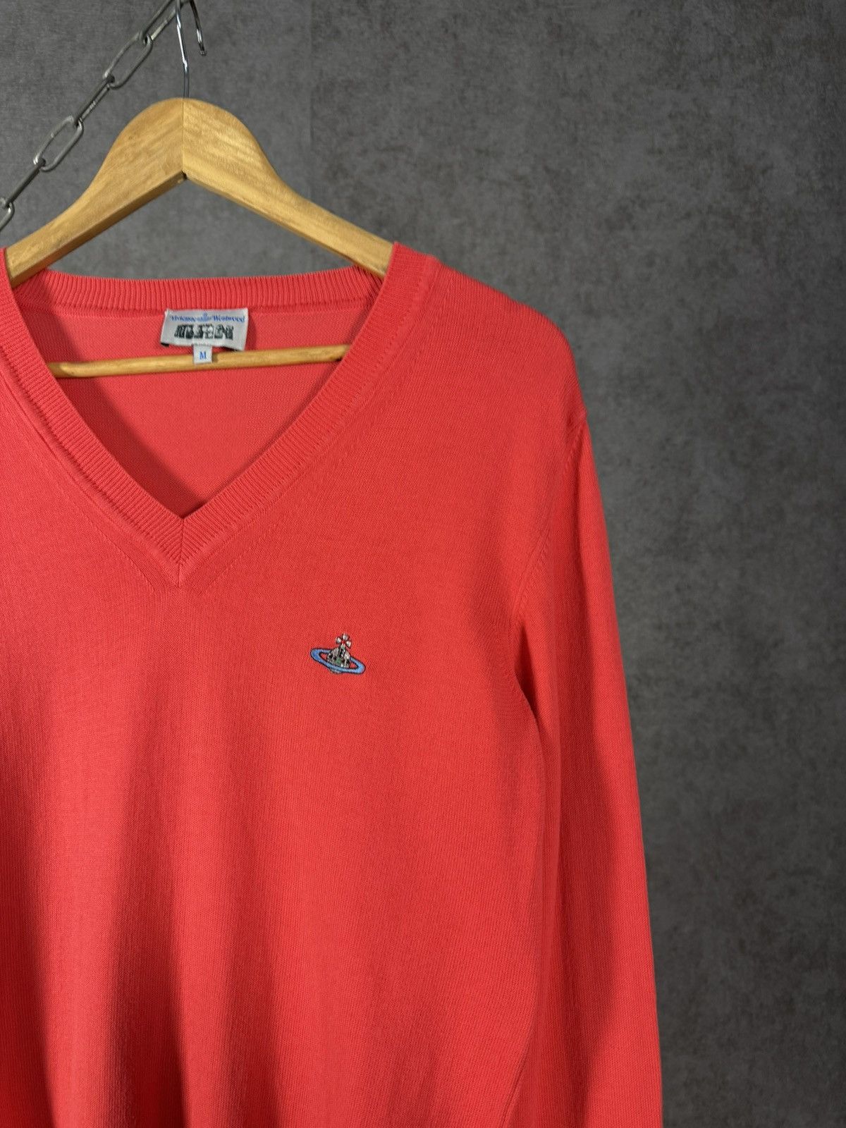 Vivienne Westwood Vivienne Westwood luxury designer v neck sweater Size US M / EU 48-50 / 2 - 2 Thumbnail
