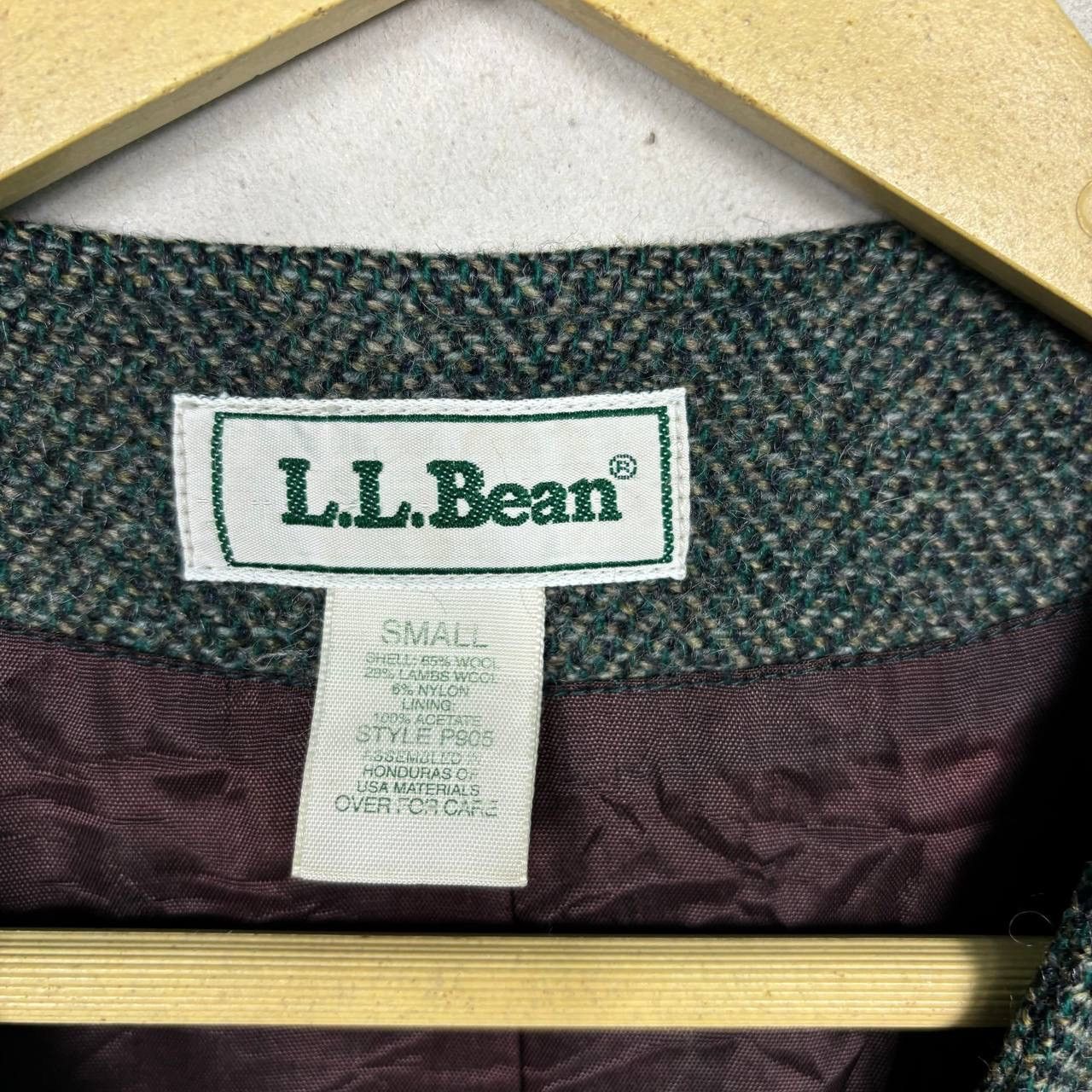 L.L. Bean VTG L.L. Bean Wool Herringbone Vest S - Archival Outdoor Size US S / EU 44-46 / 1 - 4 Thumbnail