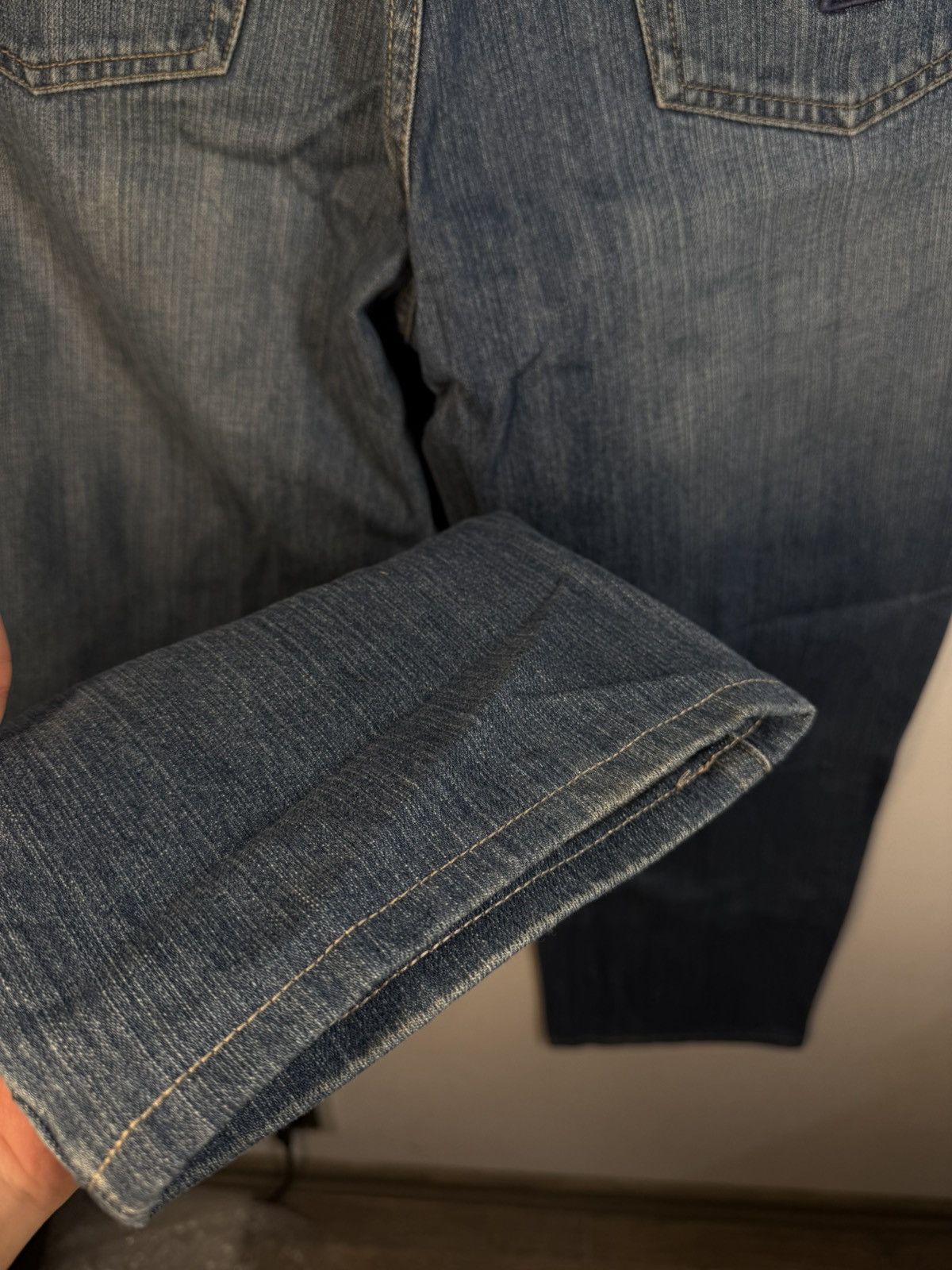 Yves Saint Laurent 34x30 YSL Jeans Denim Pants Indigo Selvedge Vintage Yves Size US 34 / EU 50 - 20 Thumbnail