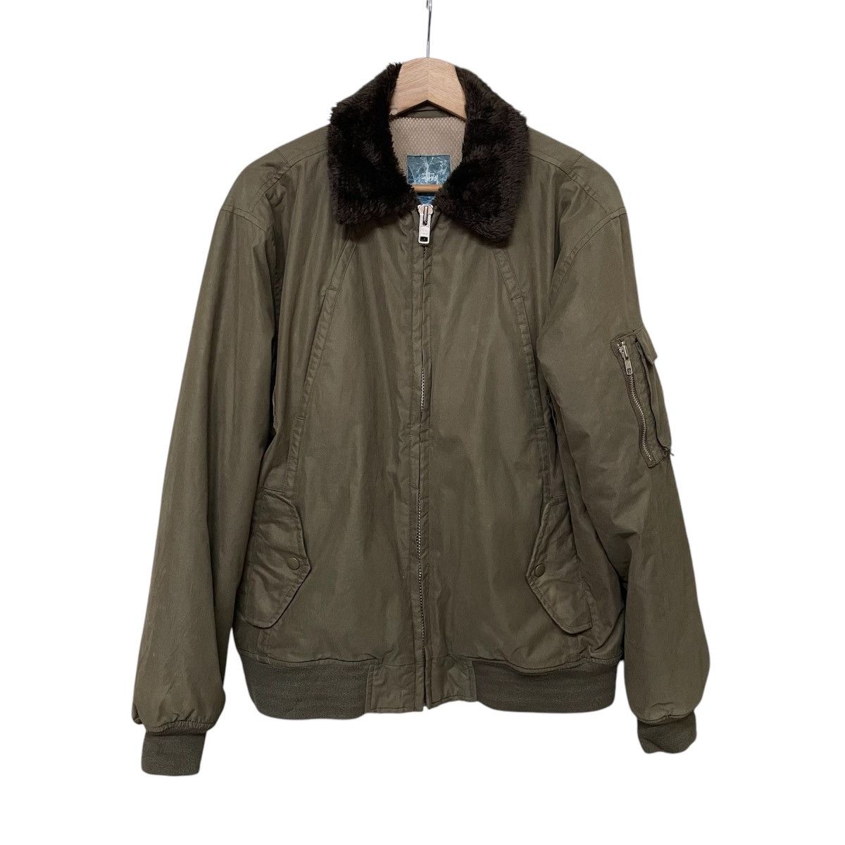 Stussy × Vintage Vintage Stussy Military Tactical Bomber Jacket Size US M / EU 48-50 / 2 - 1 Thumbnail