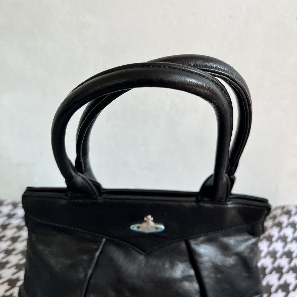 Vivienne Westwood VIVIENNE WESTWOOD SMALL LEATHER HAND BAG Size ONE SIZE - 6 Thumbnail
