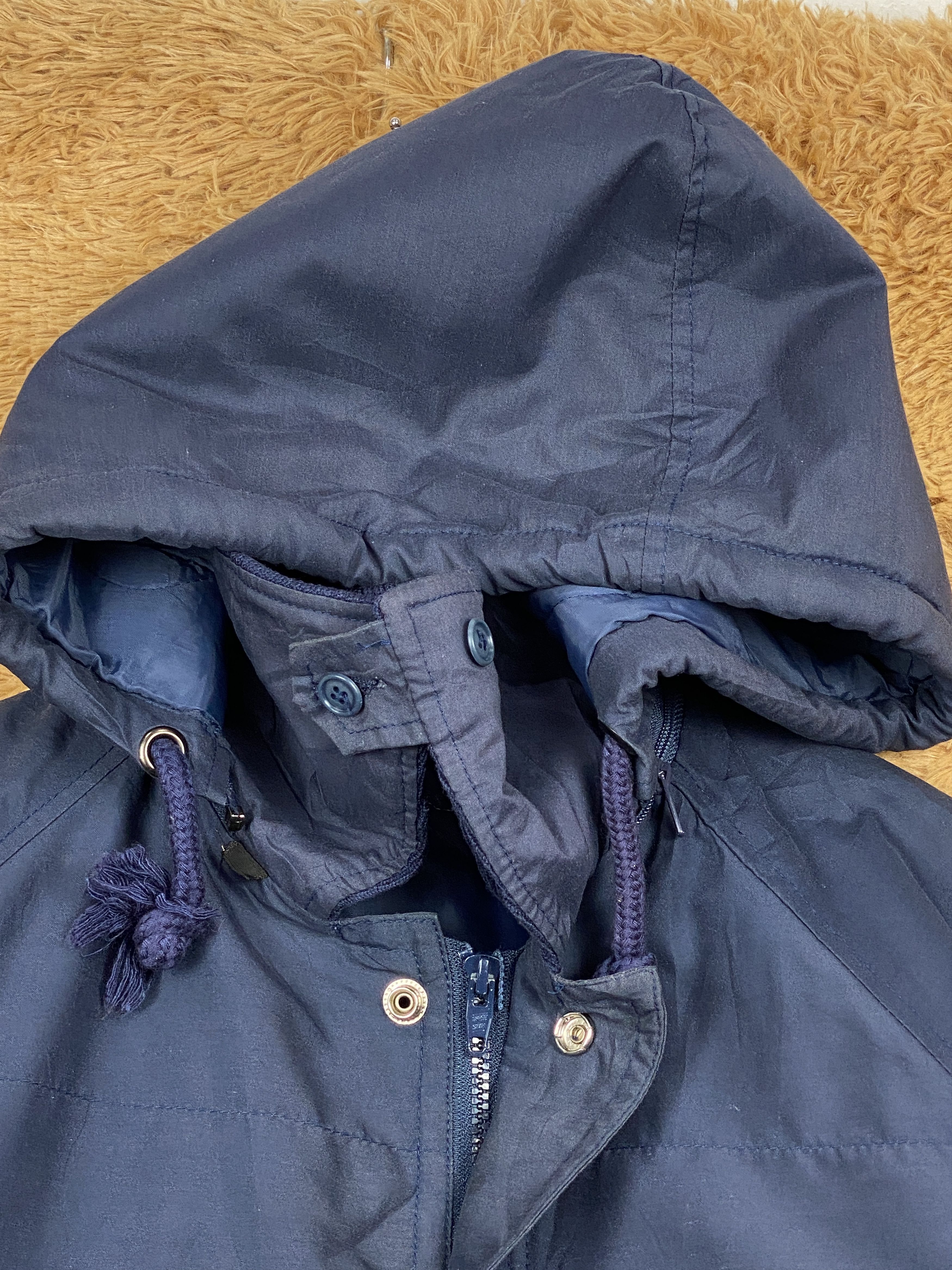 Japanese Brand Vintage Japanese Brand Quilted Lining Hoodie Jacket J1739 Size US M / EU 48-50 / 2 - 3 Thumbnail