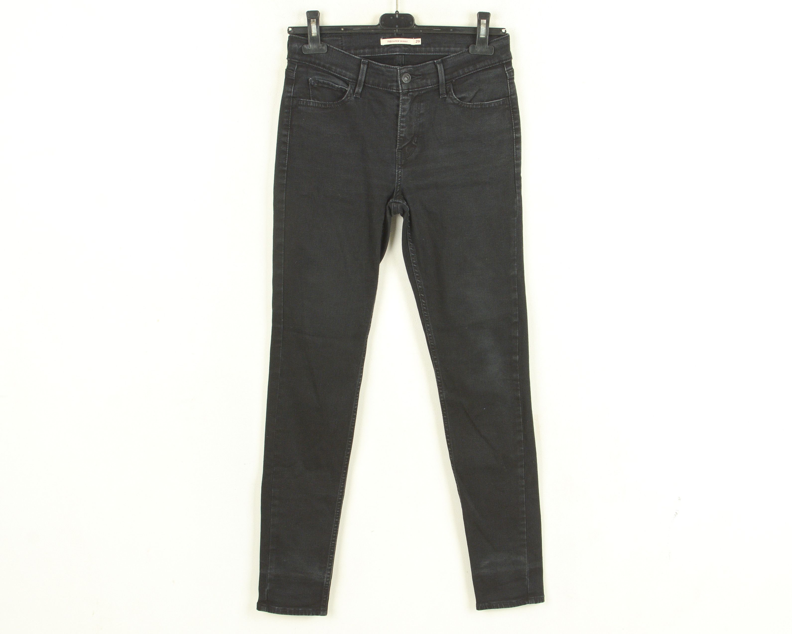 Levi's STRAUSS Women 710 Super Skinny W29 L30 Mid Rise Jeans Size 29" - 1 Thumbnail