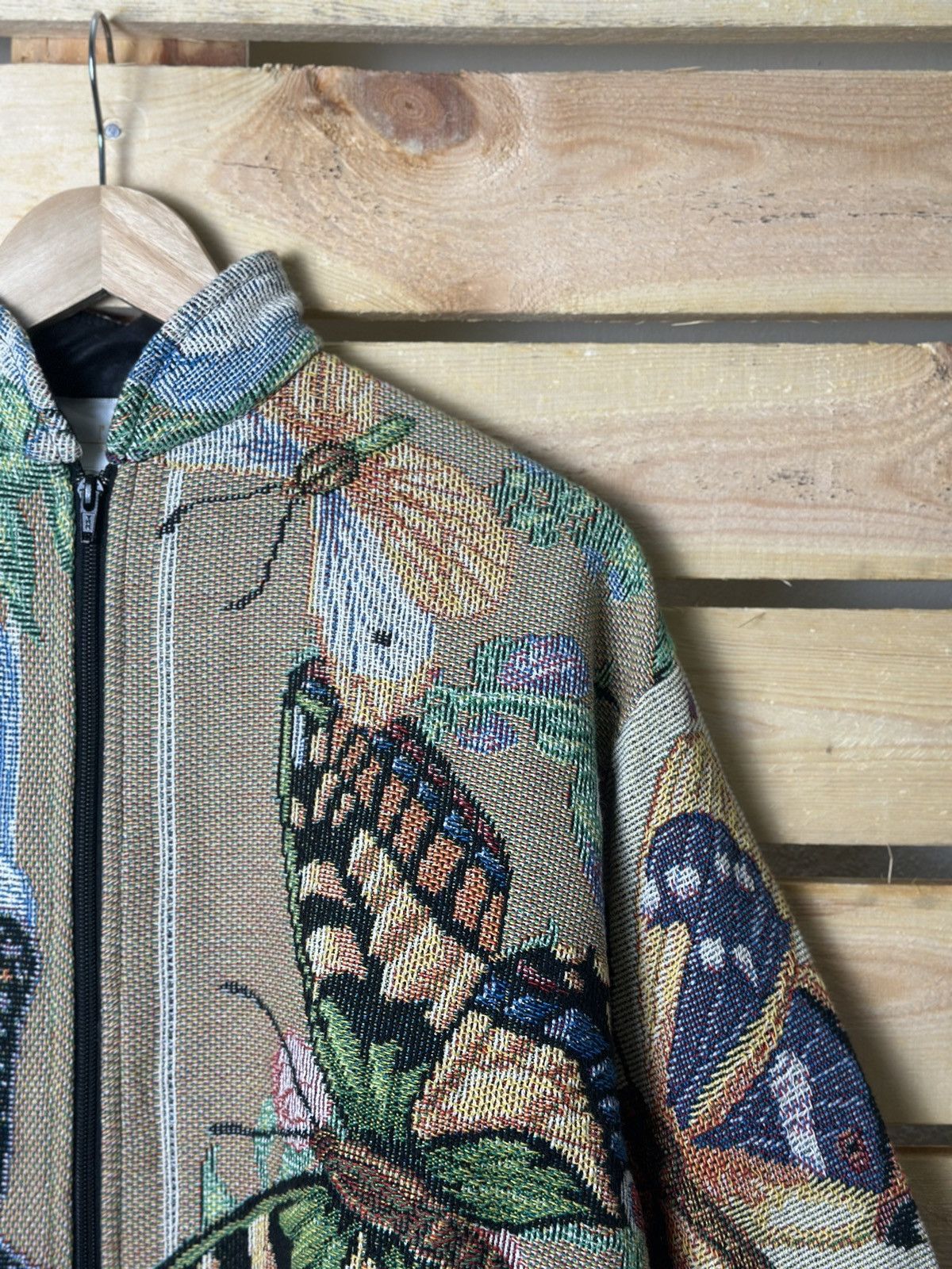 Beauty Beast × Designer 🔥Rare🔥Mari-e USA Fullprint Butterfly Knit Jacket Size US M / EU 48-50 / 2 - 7 Thumbnail