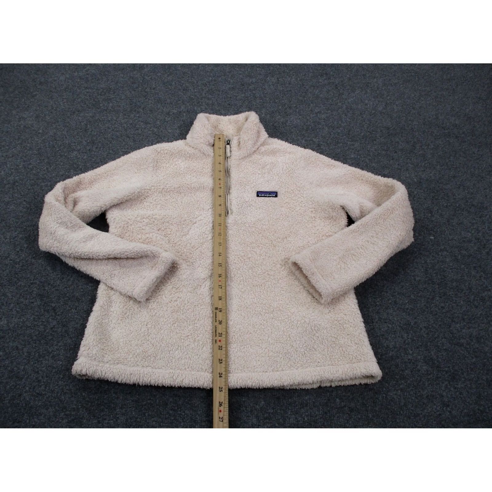 Patagonia Patagonia Jacket Womens L Beige Fleece Outdoor Windbreaker 1/4 Zip Pockets Thermal Lightweight Regular Size L Womens Size L / US 10 / IT 46 - 3 Thumbnail