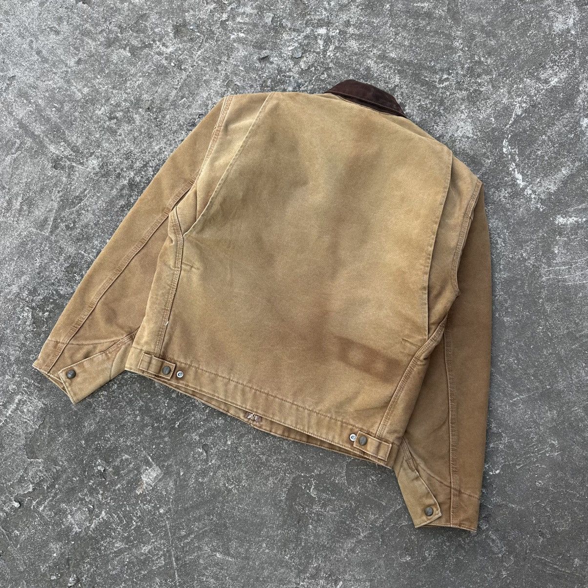 Carhartt Crazy Vintage Faded Carhartt Detroit Jacket J97 BRN Size US M / EU 48-50 / 2 - 8 Thumbnail