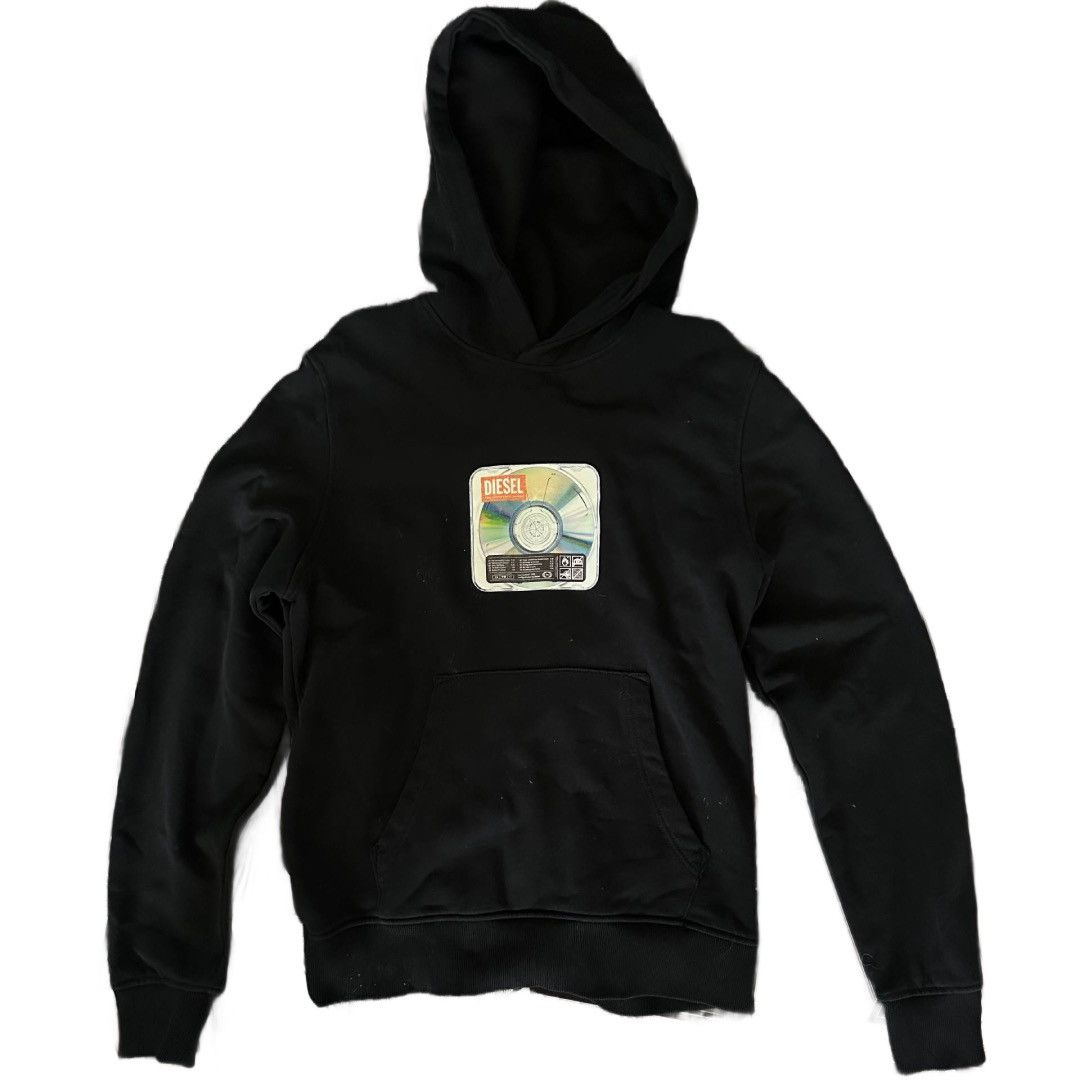 Diesel Diesel CD Print Hoodie Size US M / EU 48-50 / 2 - 1 Thumbnail