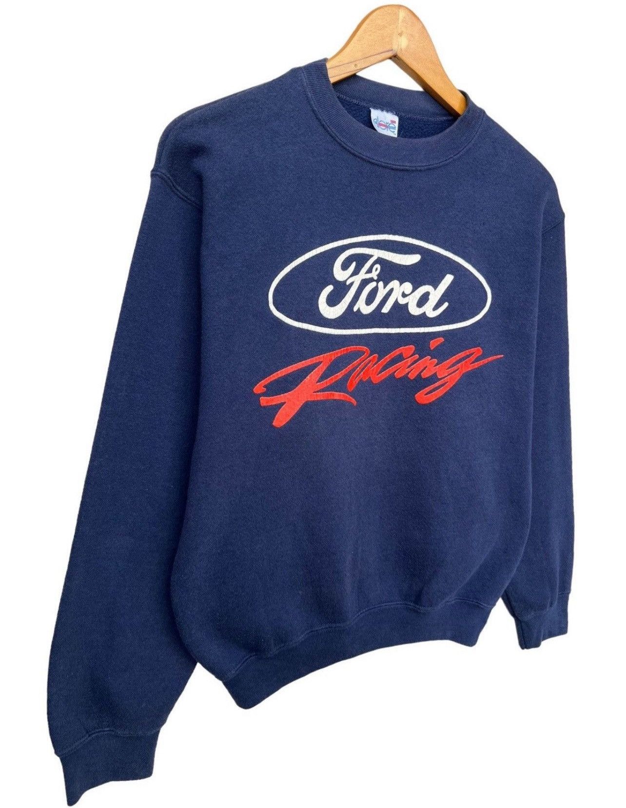 Vintage Vintage 80s Ford Racing Sweatshirt Ford Racing Crewneck Size US S / EU 44-46 / 1 - 2 Thumbnail