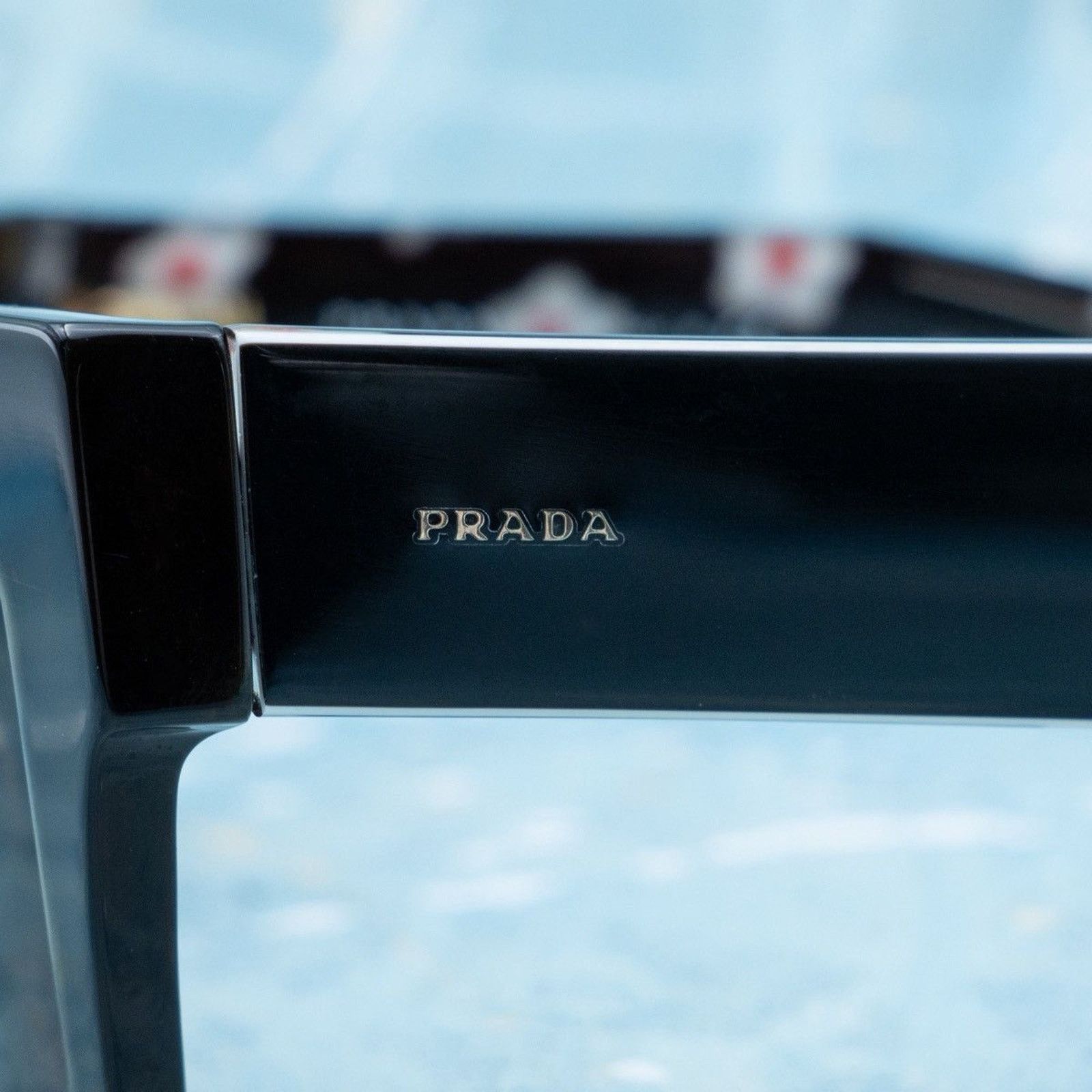 Prada Vintage prada floral logo women’s rectangular sunglasses Size ONE SIZE - 6 Thumbnail