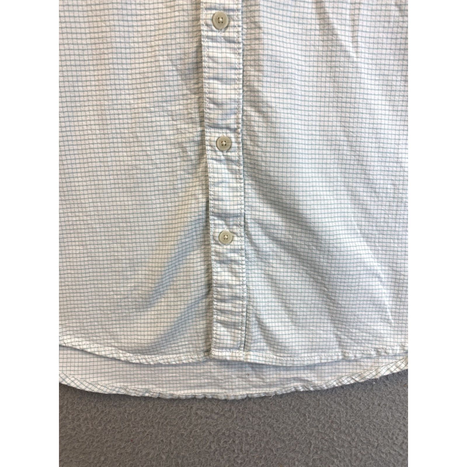 Vintage Urban Pipeline Shirt Men's Mint Green Check Button-Down Slim Fit Size S Mens Size US S / EU 44-46 / 1 - 3 Thumbnail