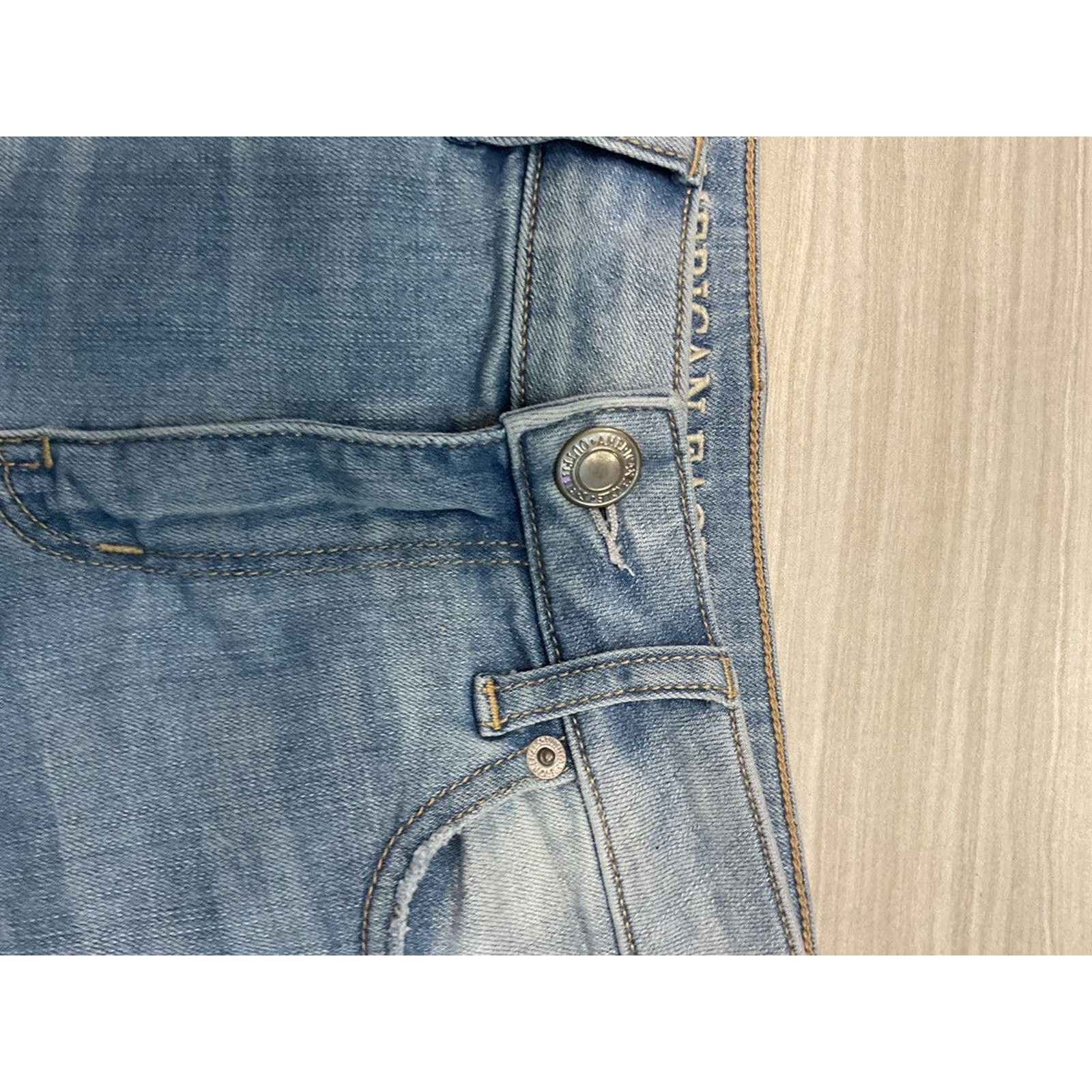 American Eagle Outfitters American Eagle Women’s Super Stretch X Denim Shorts Size 32" / US 10 / IT 46 - 5 Thumbnail