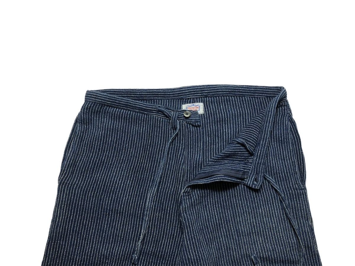 Blue Blue Japan × Indigo × Japanese Brand Chiang Mai Deluxe indigo striped shorts Size US 30 / EU 46 - 4 Thumbnail