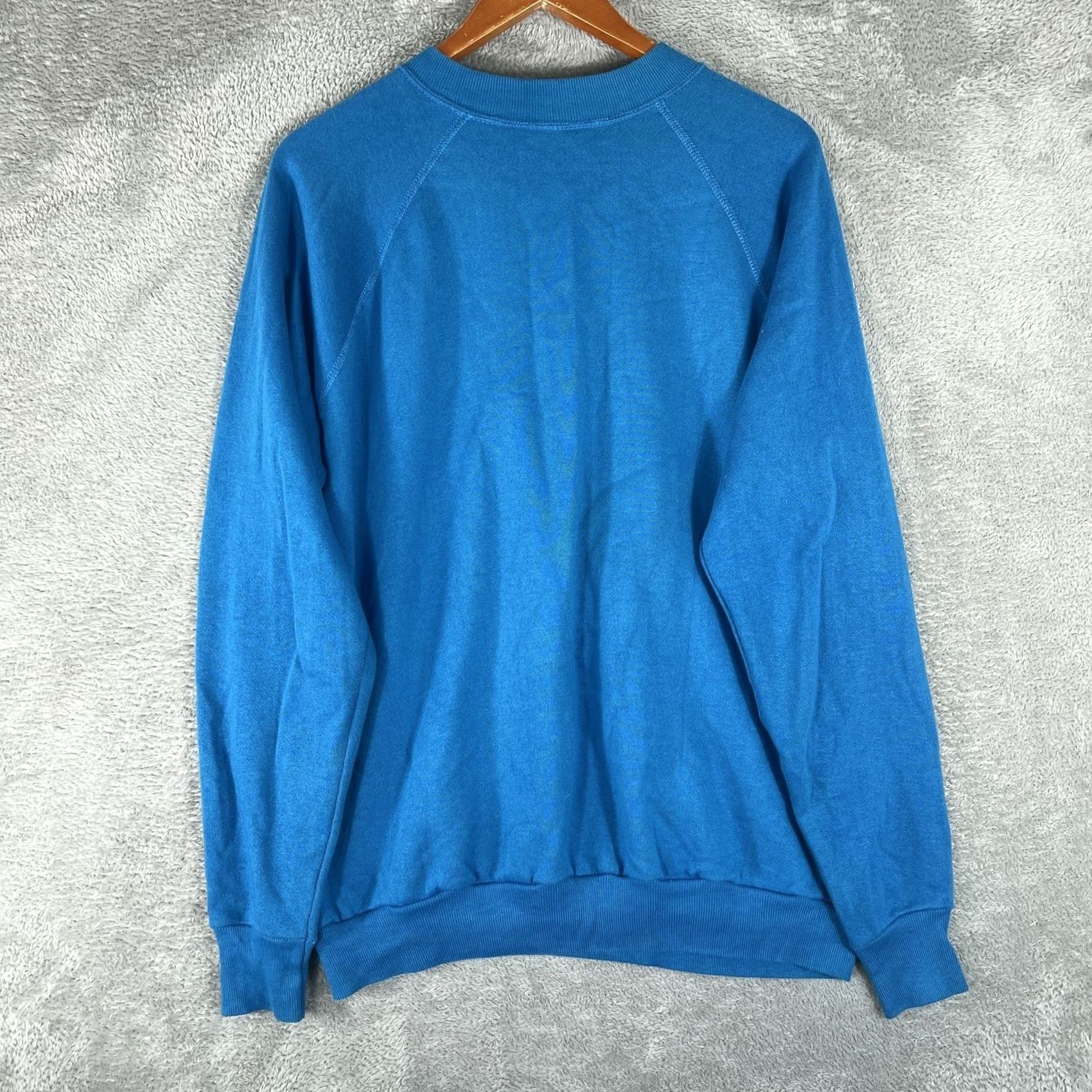 Vintage VINTAGE American Vintage Sweatshirt Raglan Blue XL Crew Neck Pullover 90s USA Mens Size US XL / EU 56 / 4 - 7 Thumbnail