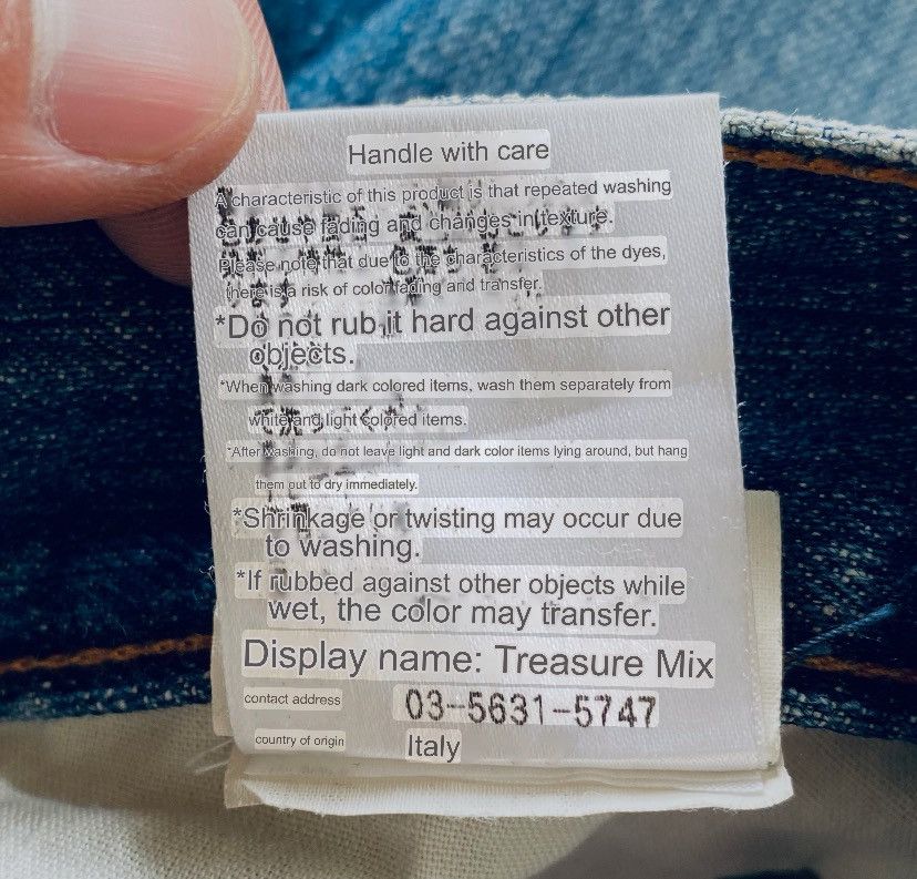Dolce & Gabbana Vintage Dolce Gabbana Faded Denim Pants Size US 33 - 16 Thumbnail