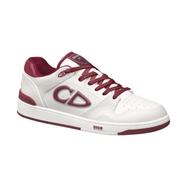 Dior o1mle0326 B57 Low-Top Sneakers in White/Red Size US 10 / EU 43 - 3 Thumbnail