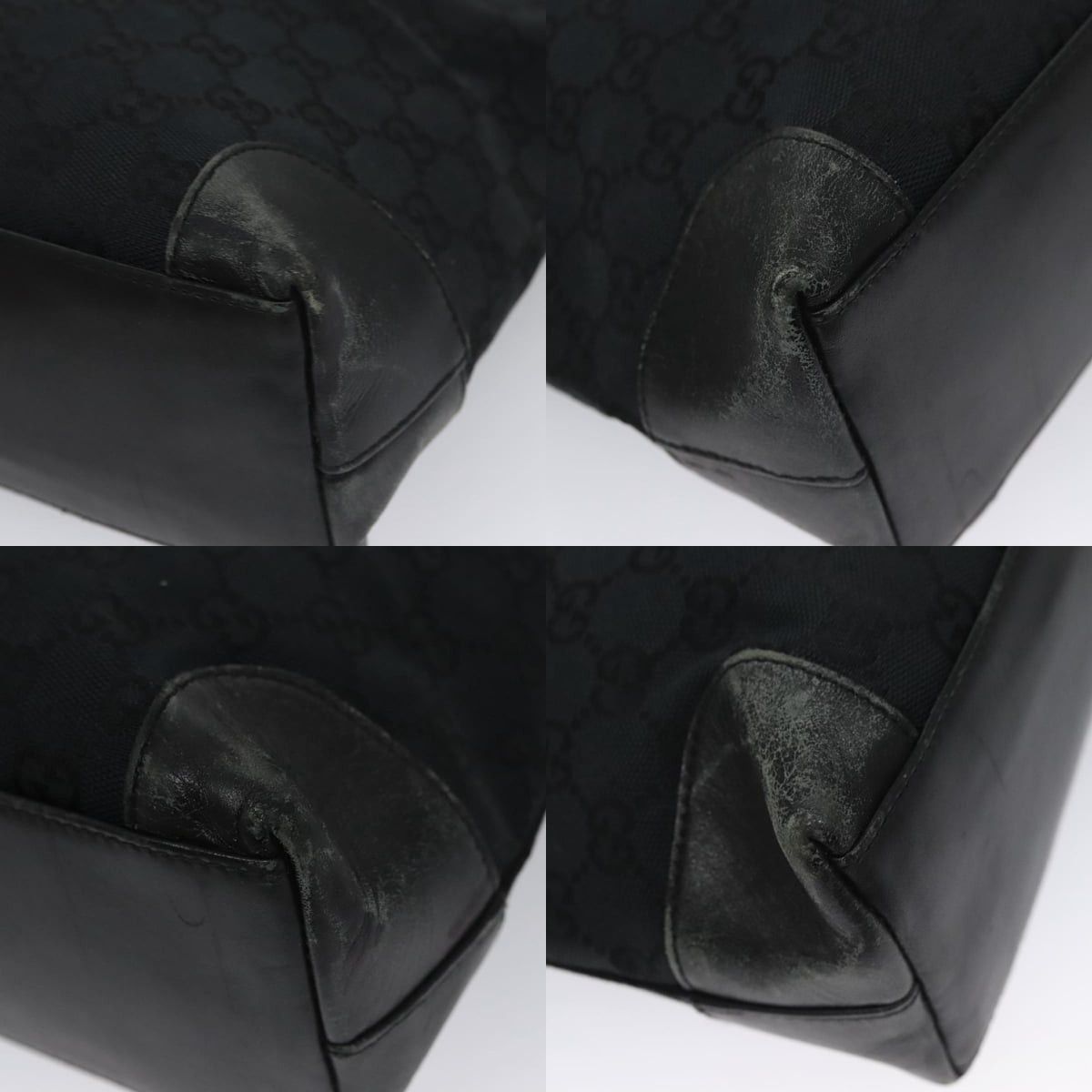 Gucci GUCCI GG Canvas Hand Bag Black Size ONE SIZE - 10 Thumbnail